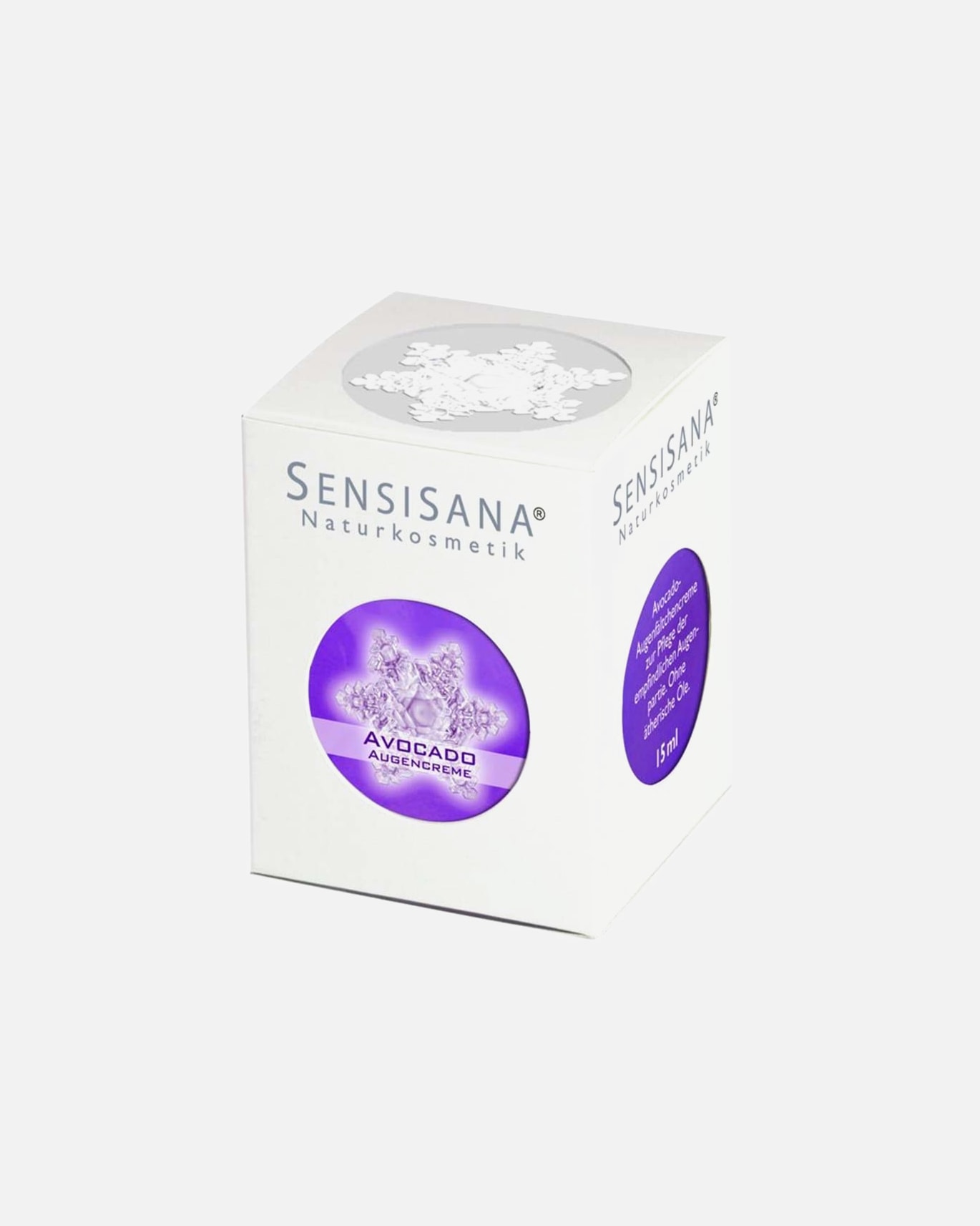 Augencreme für Unisex Sensisana Avocado Augencreme 15ml Avocado Augencreme 15ml