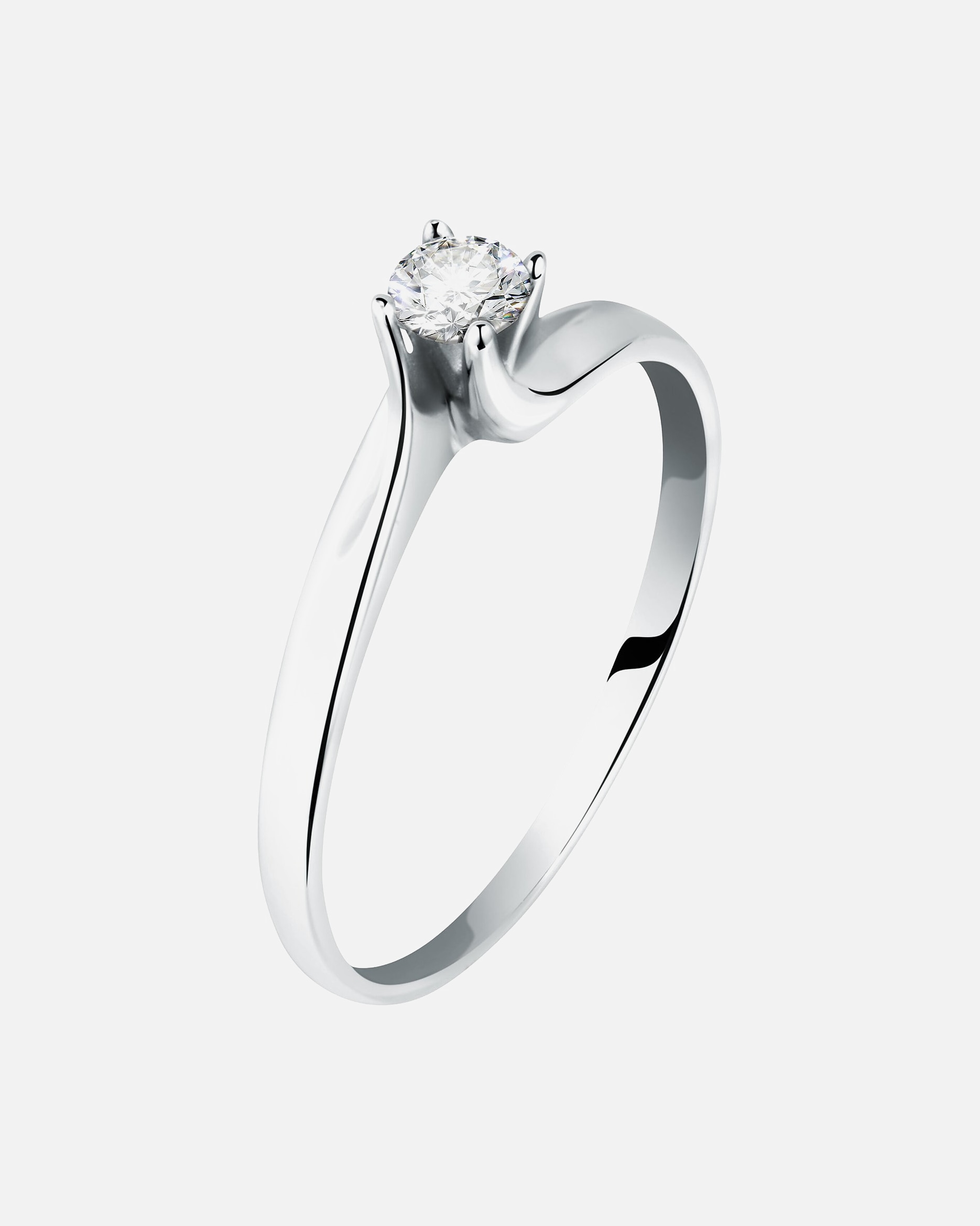 Ring für Weiblich CHRIST Damenring 750er Weißgold 54