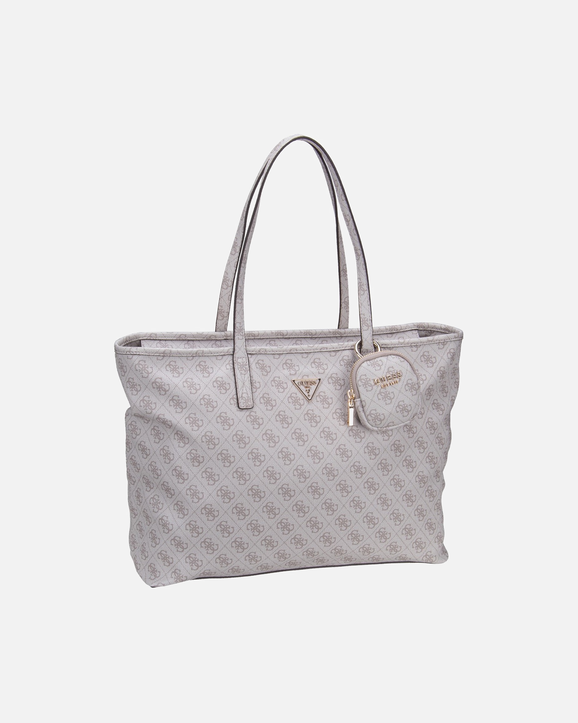 Shopper für Weiblich GUESS Shopper Power Play II Large Tech TO 24240 Logo dark taupe logo