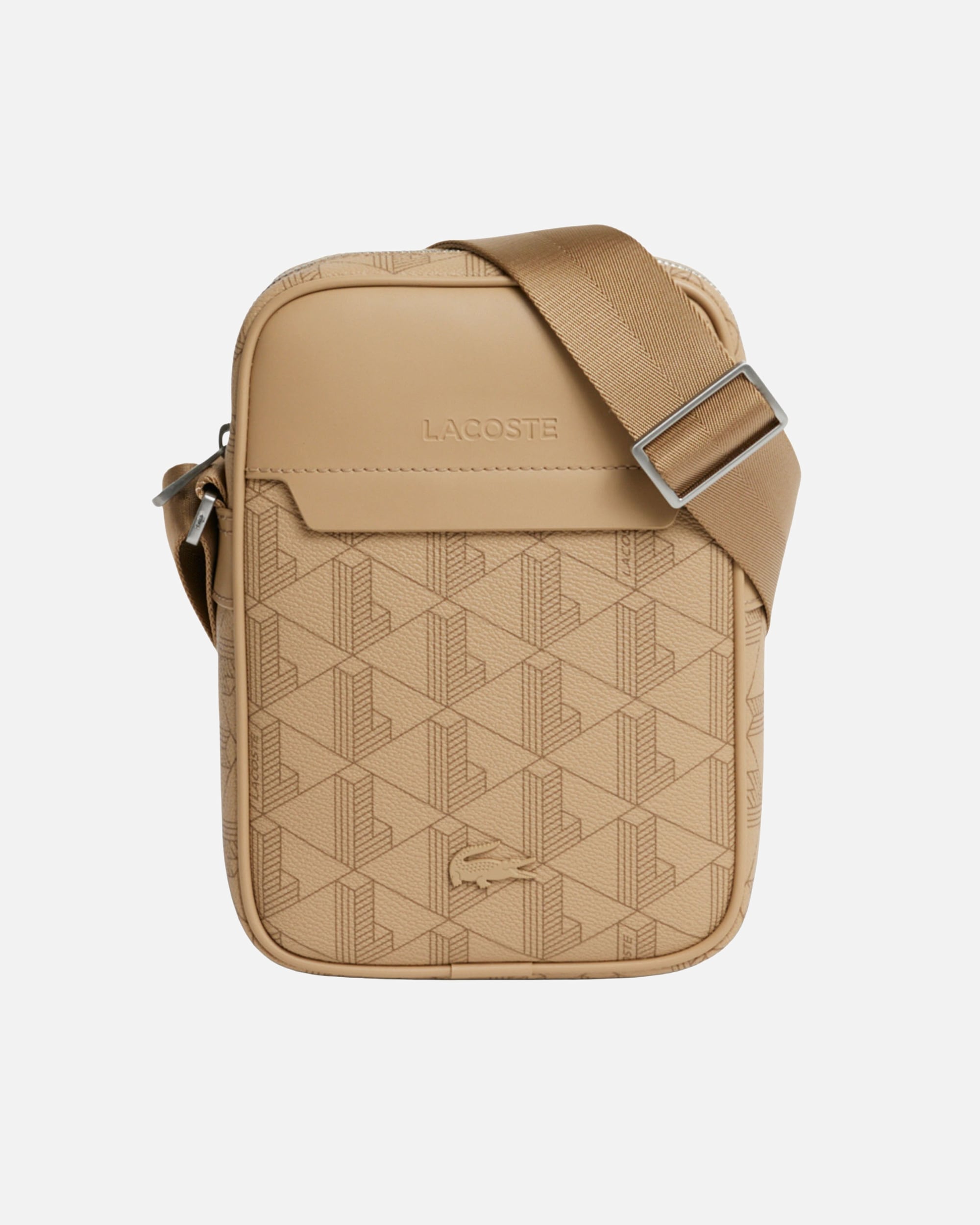 Umhängetasche für Männlich Umhängetasche 'The Blend Vertical Monogram Camera Bag,' Beige