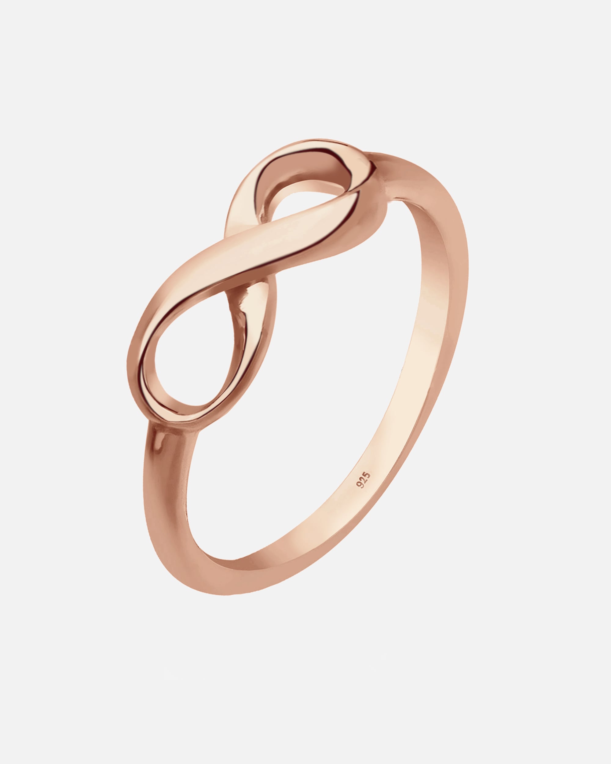 Ring für Weiblich Elli Basic Infinity Unendlichkeit 925 Sterling Silber 56