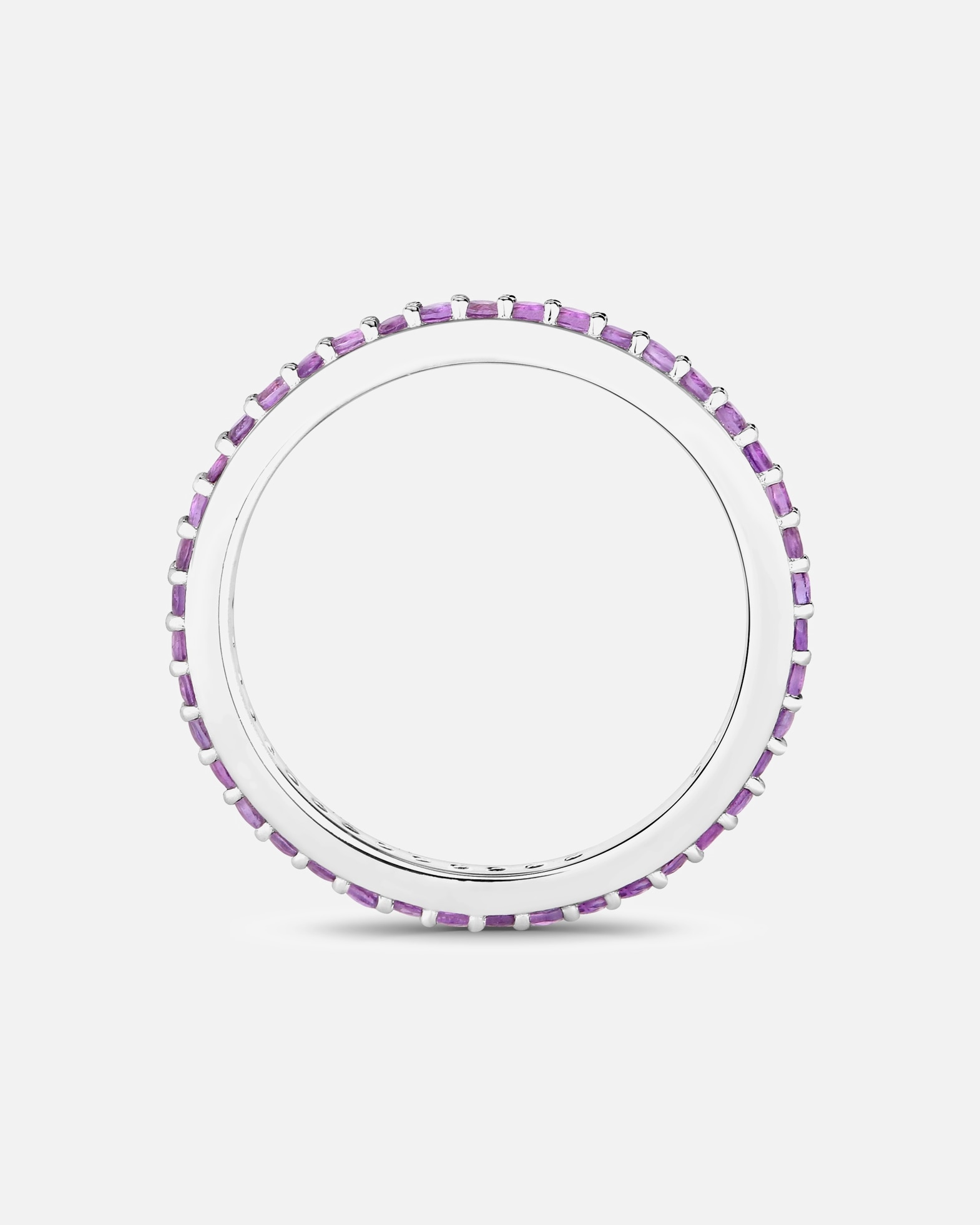 Ring für Weiblich Rafaela Donata Ring aus Sterling Silber in Silber mit Amethyst 56