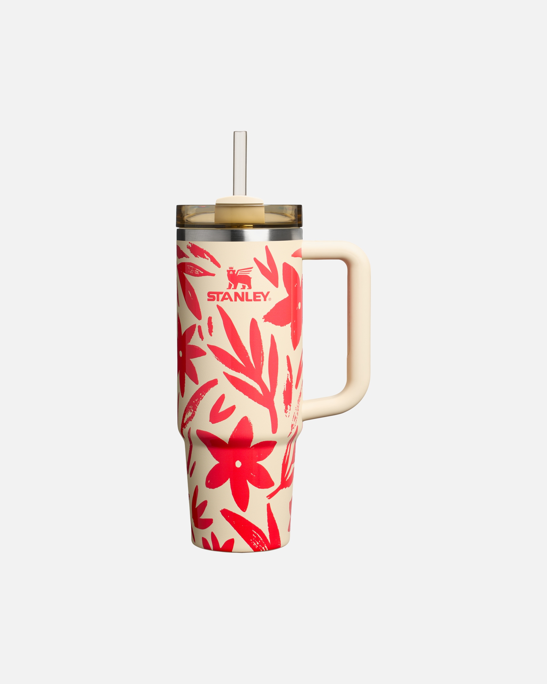 Trinkflasche für Unisex Stanley 1913 Thermobecher 0,89L - THE QUENCHER H2.0 FLOWSTATE™ TUMBLER Resort Floral