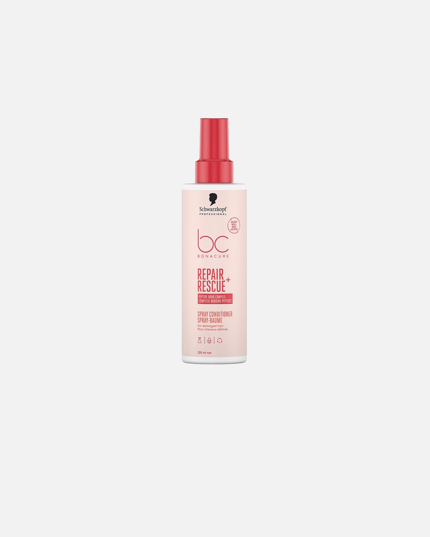 Leave-In-Conditioner für Unisex Schwarzkopf Professional BC BONACURE Repair Rescue Arginine Spray 200 ml