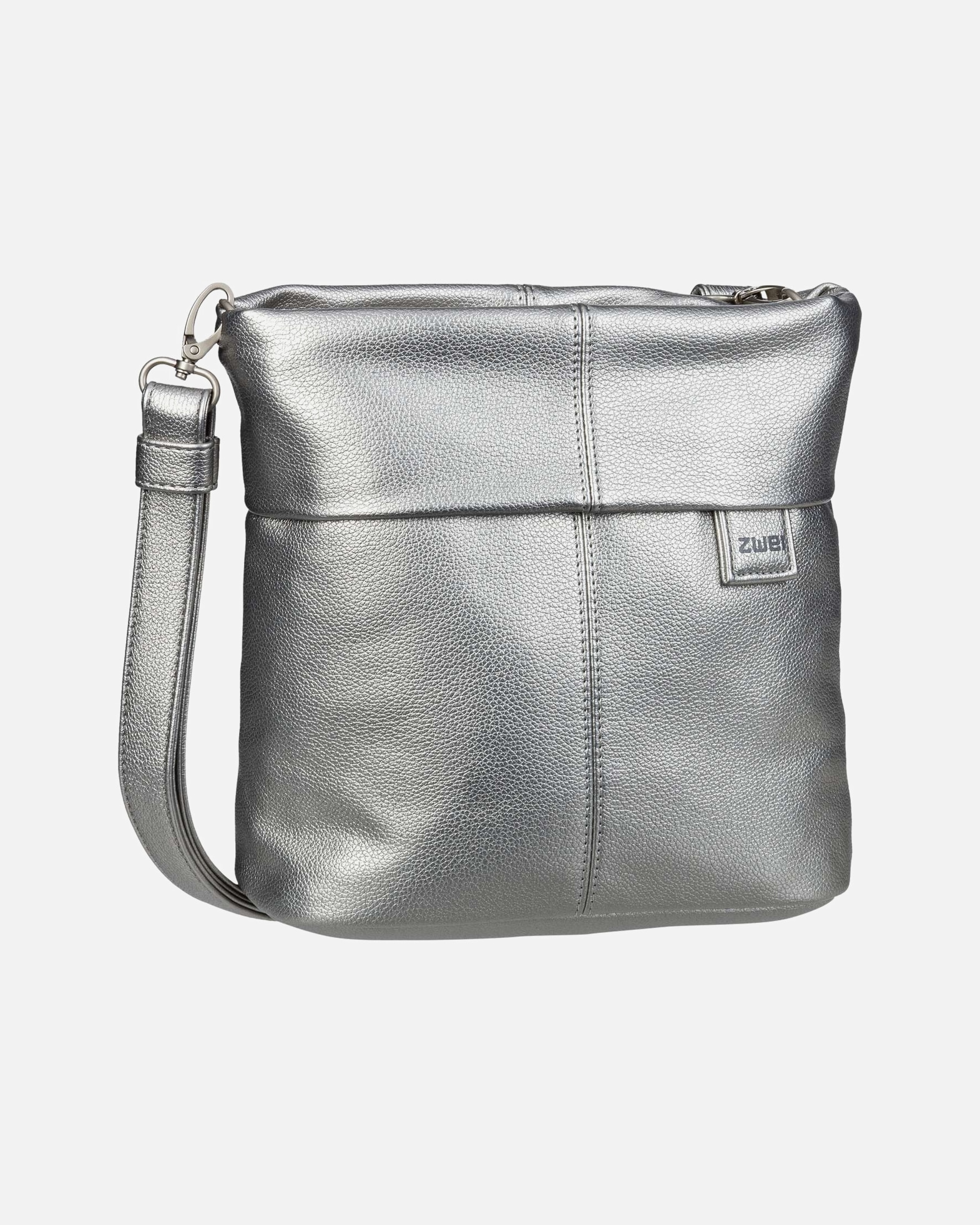 Umhängetasche für Weiblich ZWEI Beuteltasche Mademoiselle M8 Silver