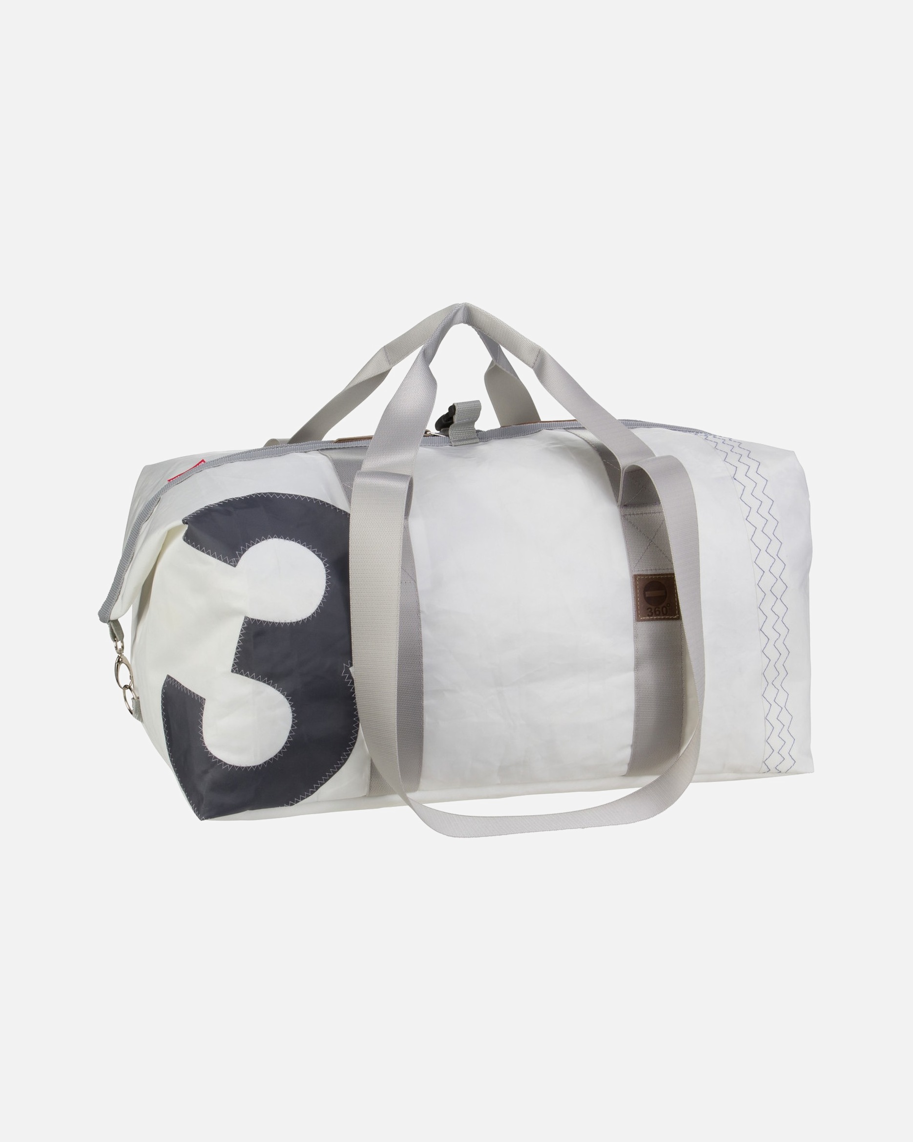 Tasche für Unisex 360Grad Sporttasche Kutter XL Weiß/Grau