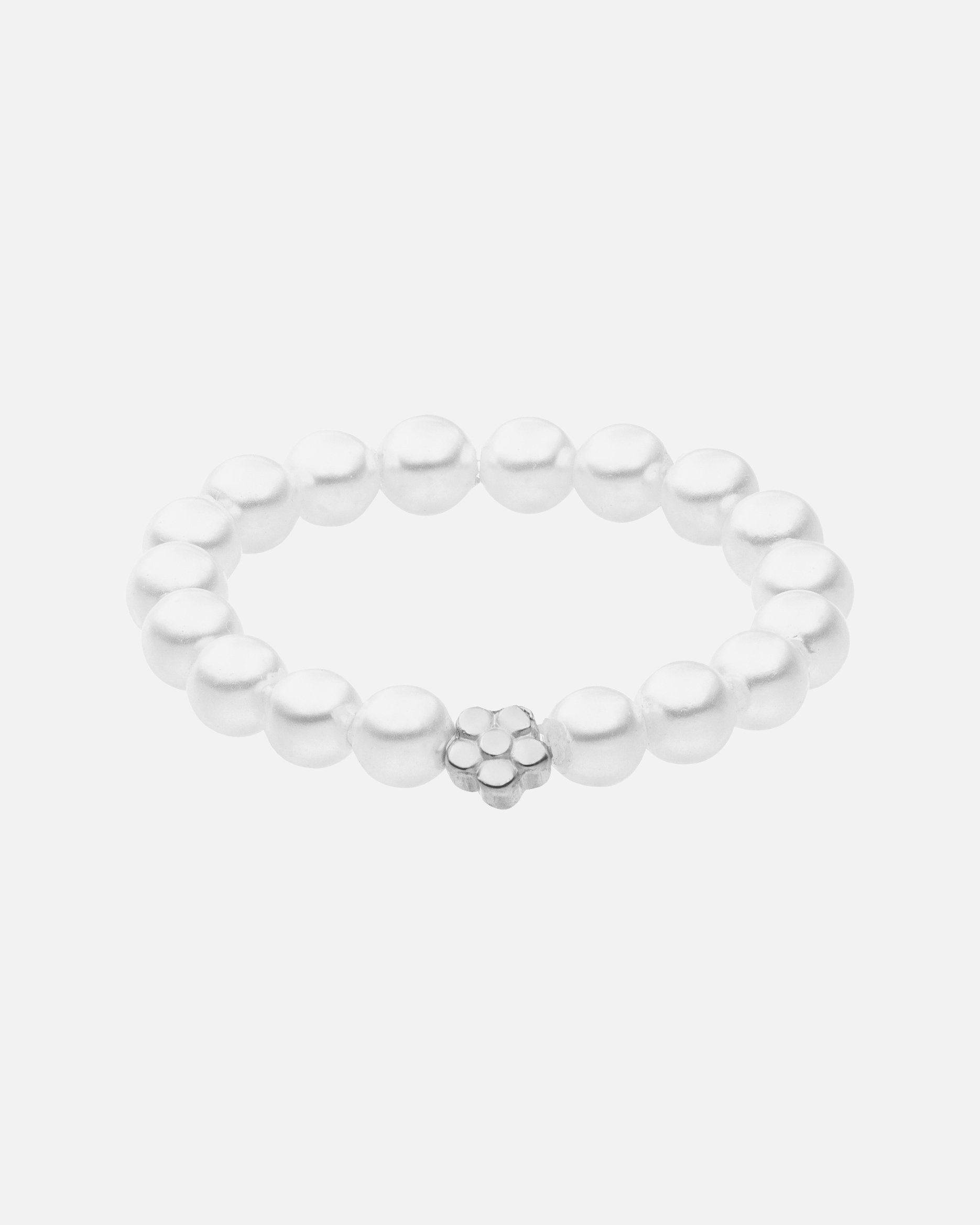 Ring für Weiblich Purelei Shiny Bloom Perlenring 100% Edelstahl M/L