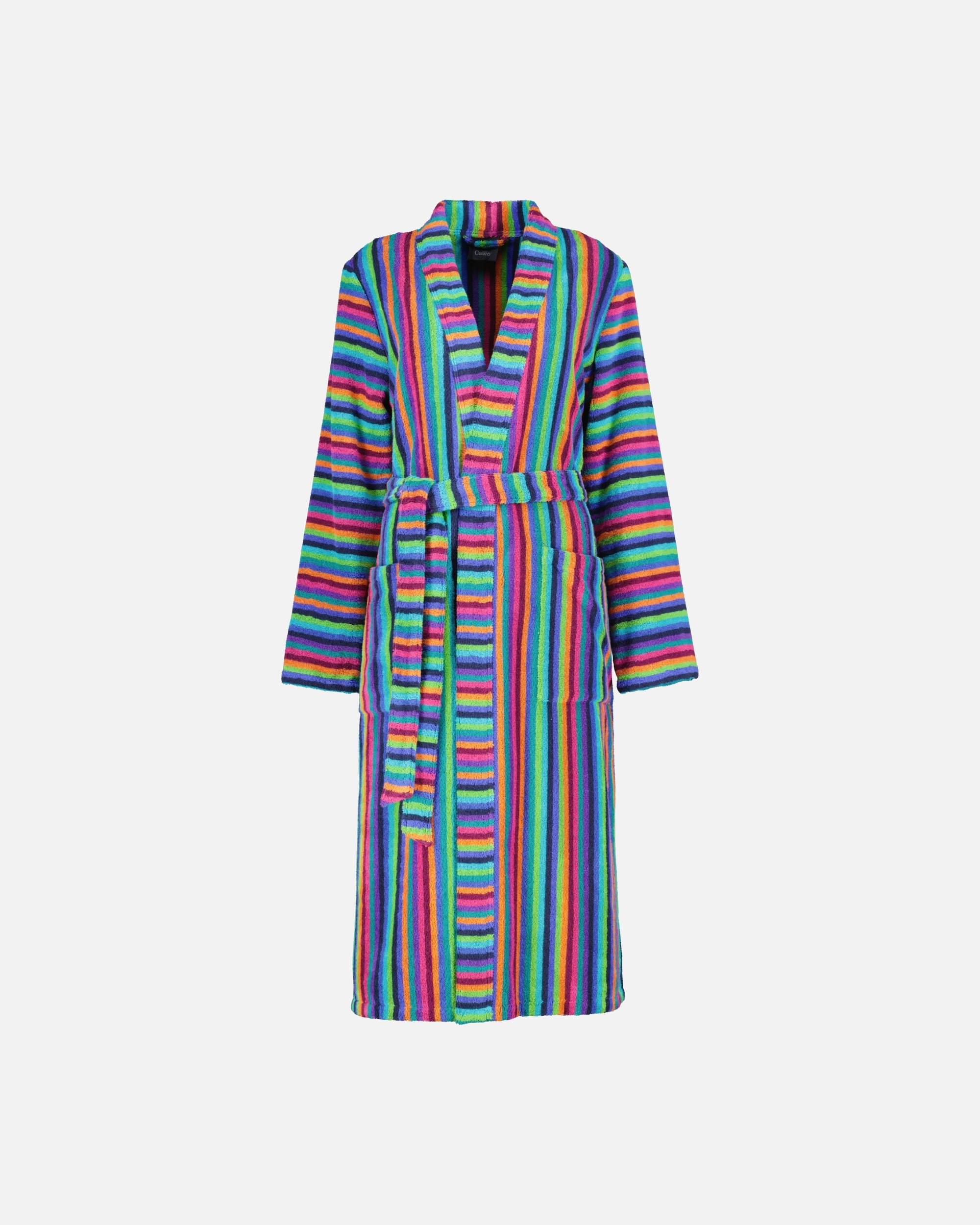 Bademantel für Weiblich Cawö Bademäntel Damen Kimono 7048 multicolor - 84 M