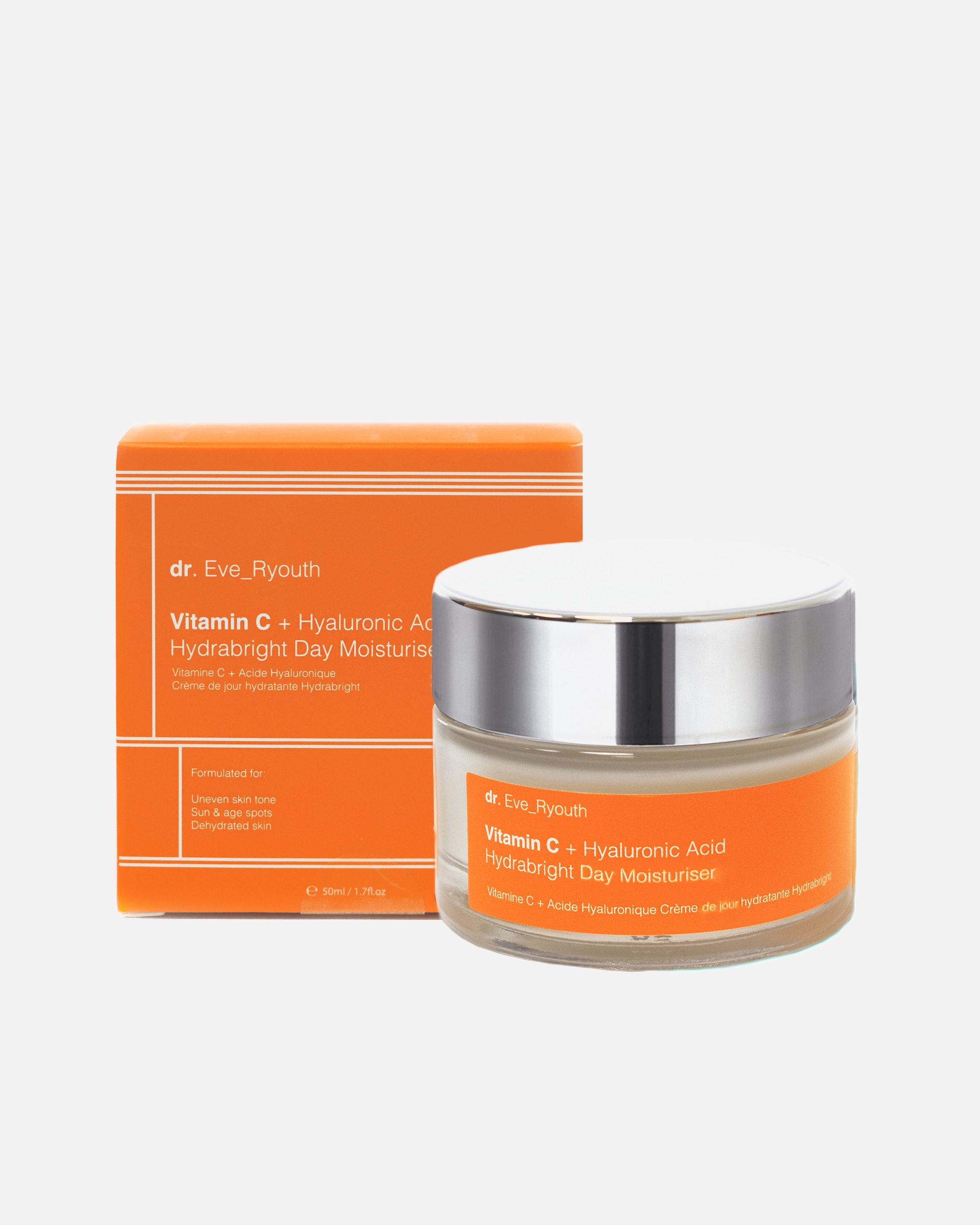 Tagescreme für Weiblich Dr. Eve_Ryouth Vitamin C + Hyaluronsäure Hydrabright Tagescreme 1 Stück