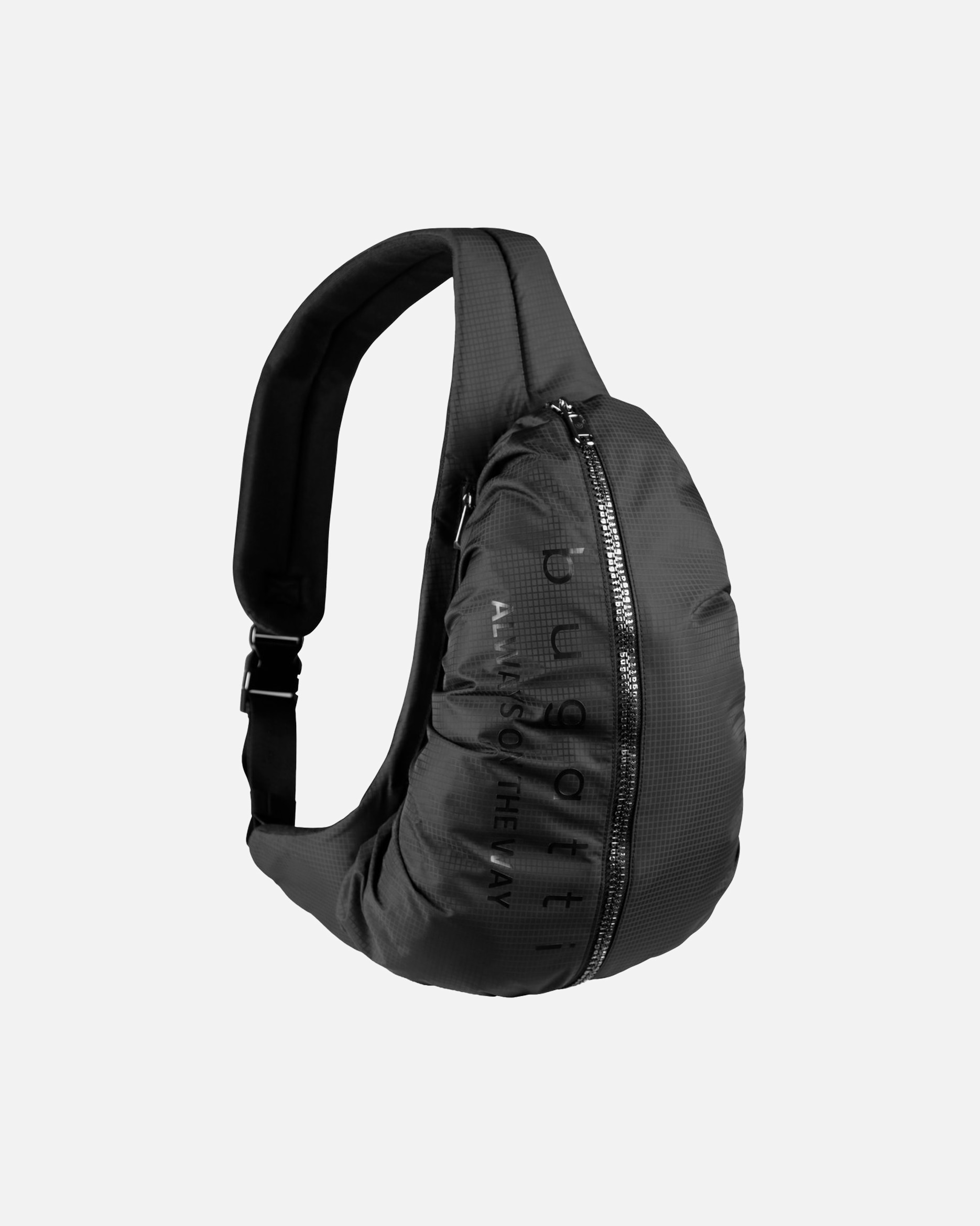 Rucksack für Unisex Bugatti Bodybag Letter's Crossbody Black