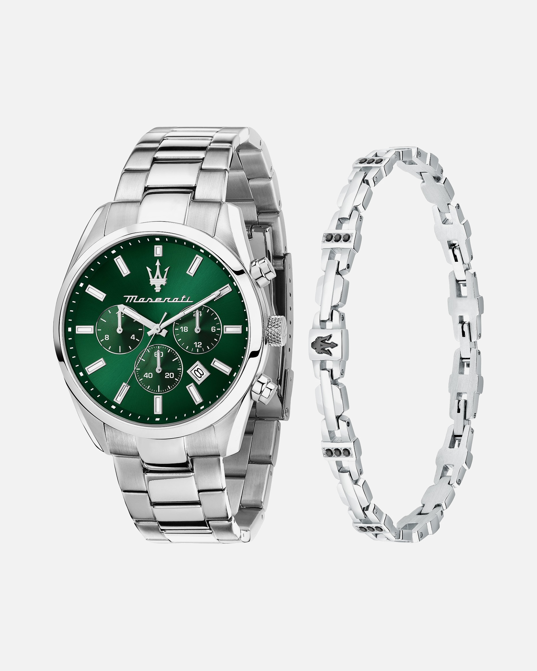 Uhr für Männlich Uhren-Set Edelstahl 1 Stück