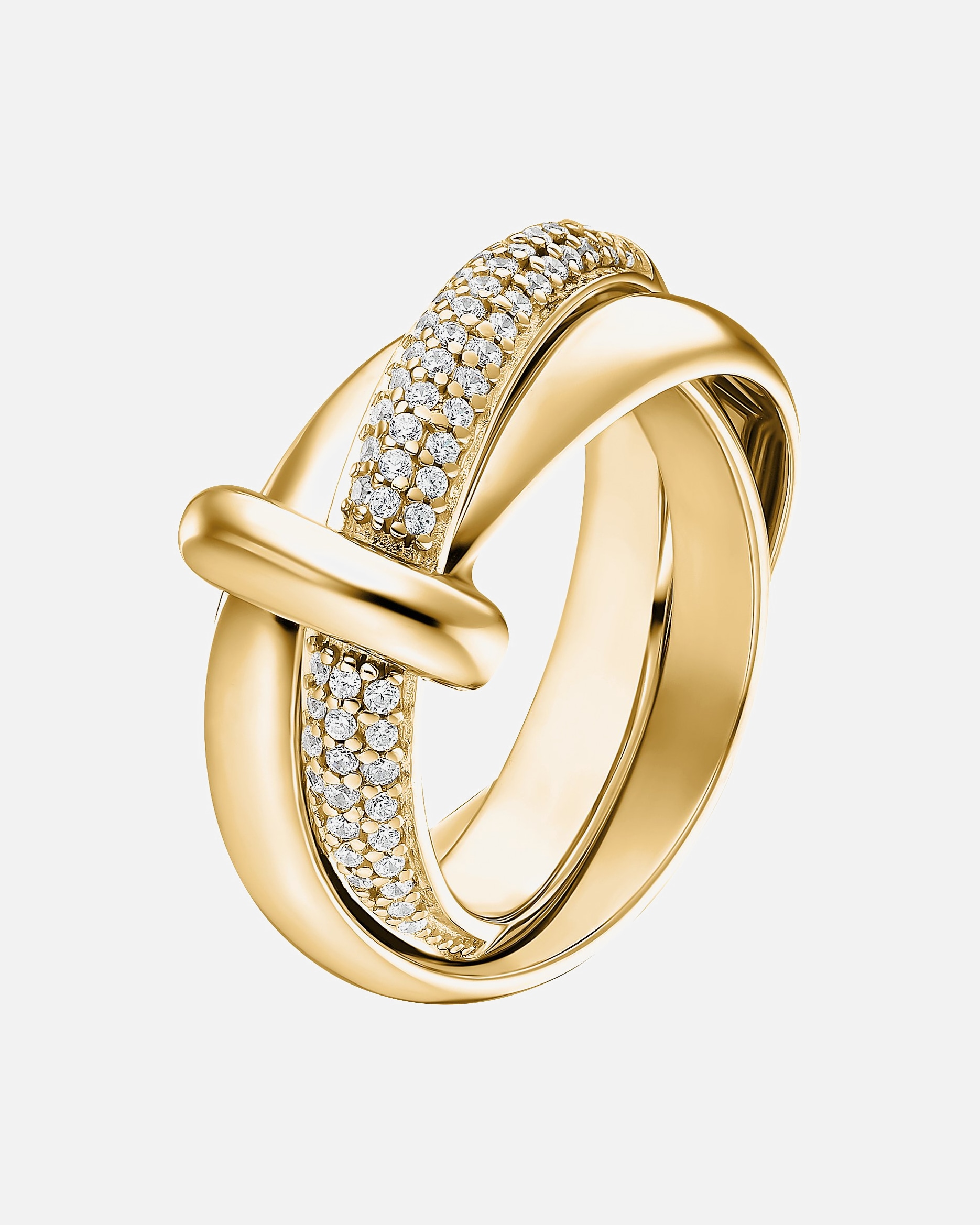 Ring für Weiblich Jette Damenring 925er Silber 57