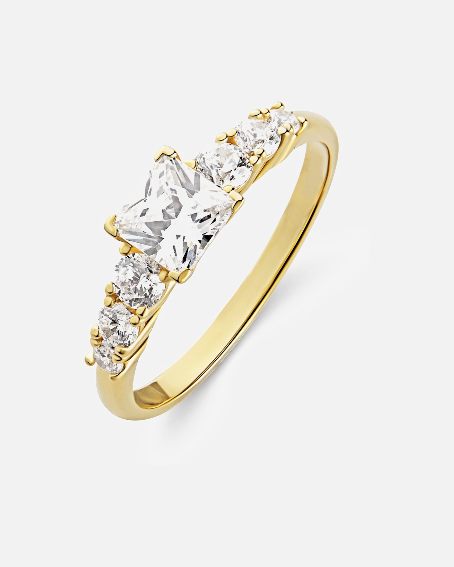 Ring für Weiblich CHRIST Damenring 375er Gelbgold 56