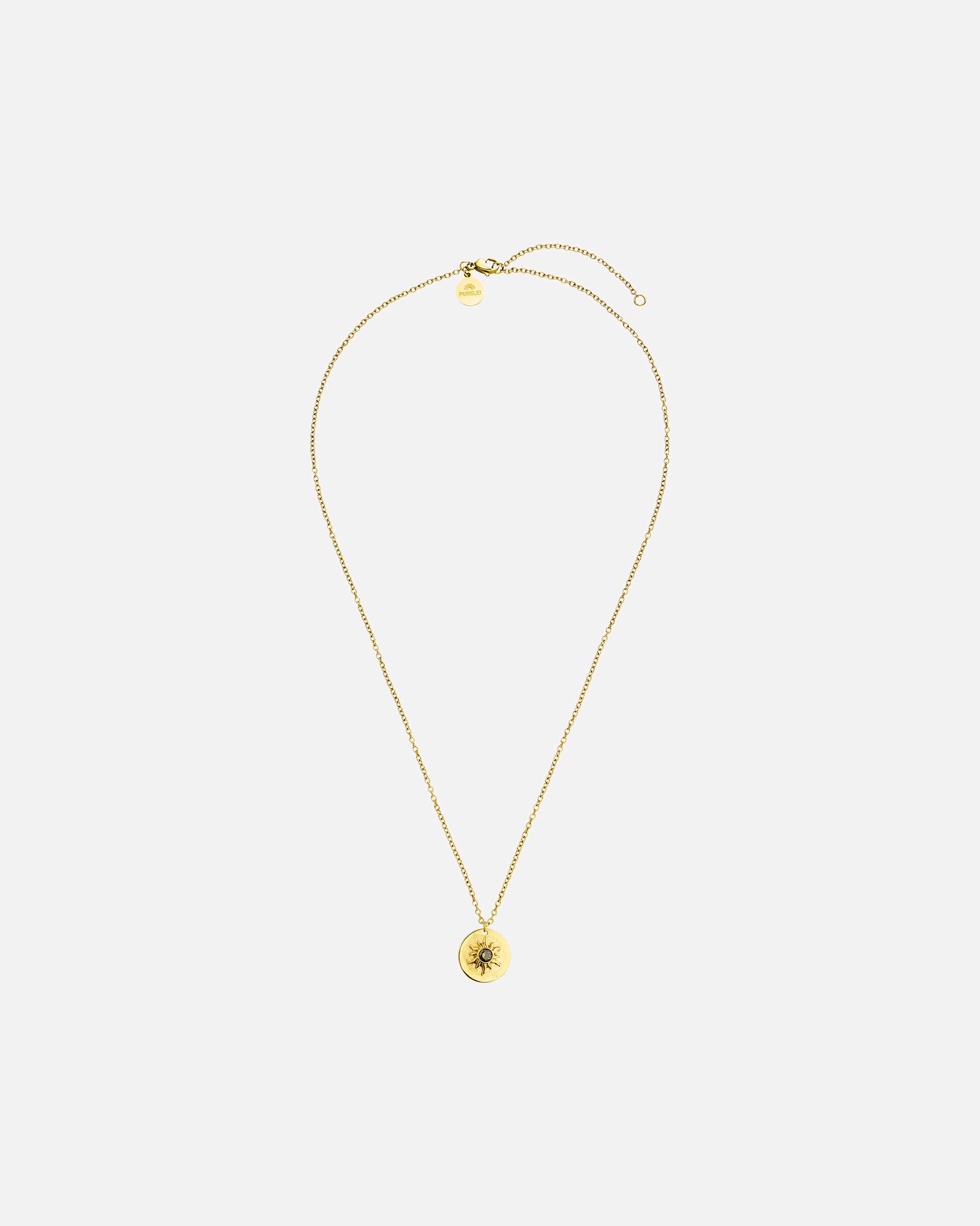 Halskette für Unisex Purelei Luana Coin Kette 100% Edelstahl Gold