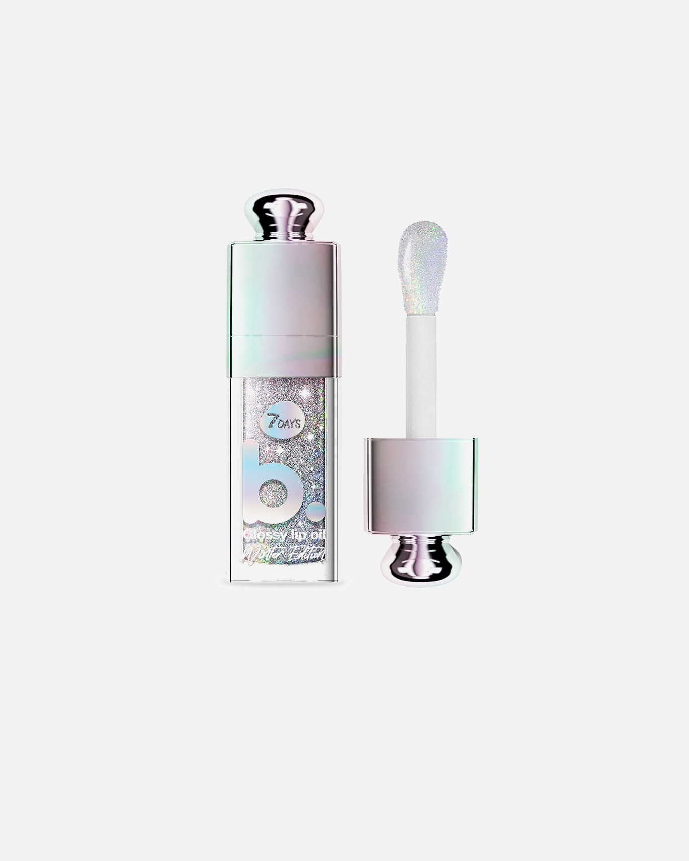 Lipgloss für Unisex 7days B.COLOUR WE glänzendes Lippenöl 02-Holo Baby