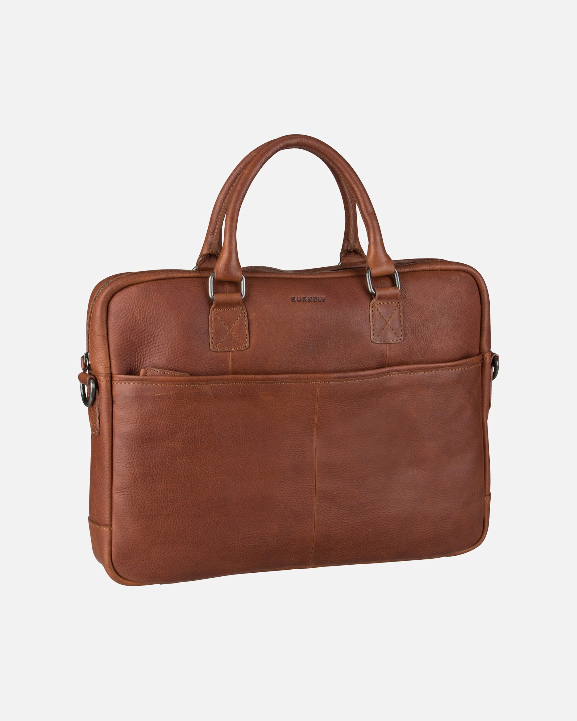 Laptoptasche für Männlich Burkely Aktentasche Antique Avery Laptop 15'' Cognac