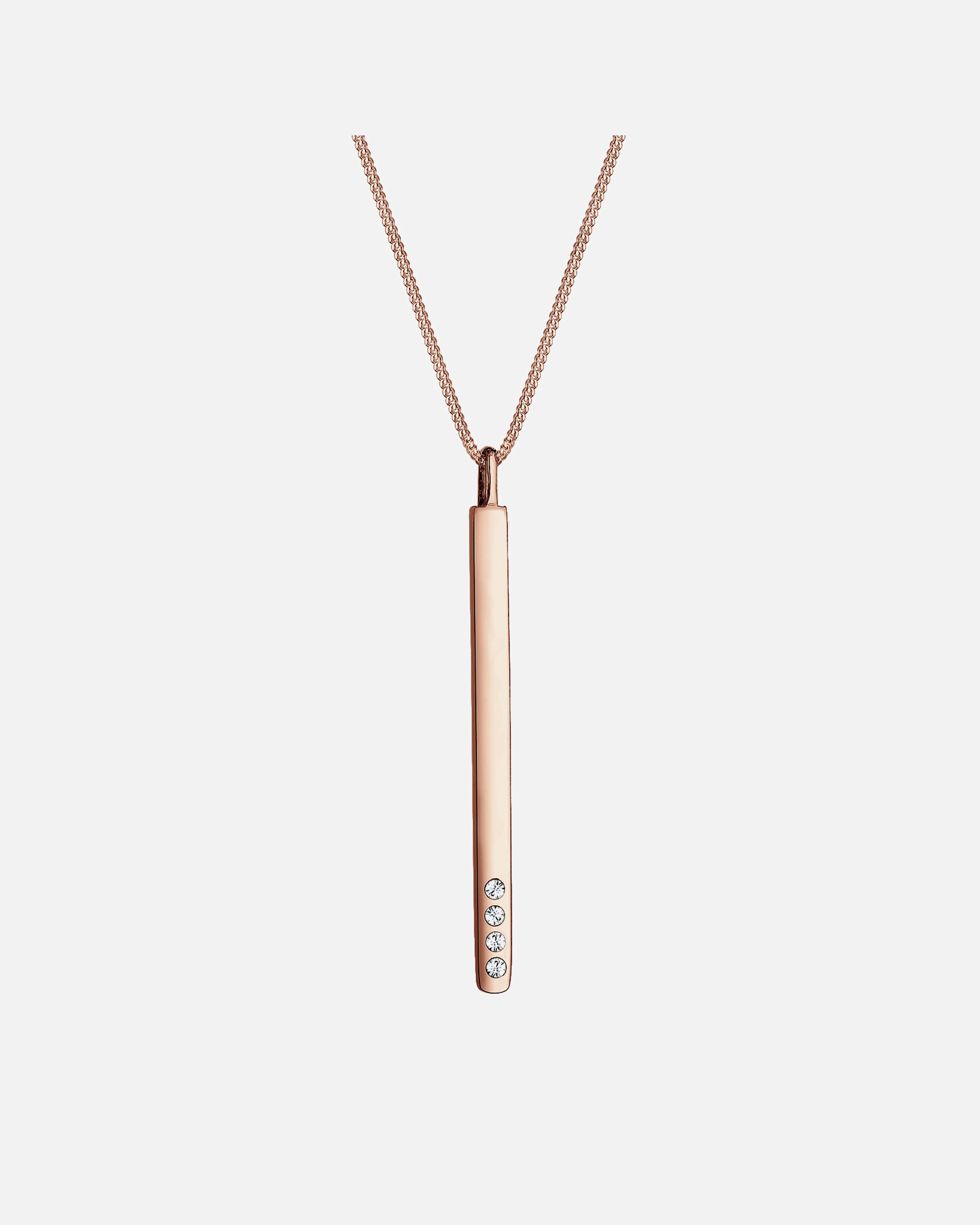 Halskette für Weiblich Elli Y-Kette Geo 925 Silber, mit Kristallen von Swarovski® 1 Stück