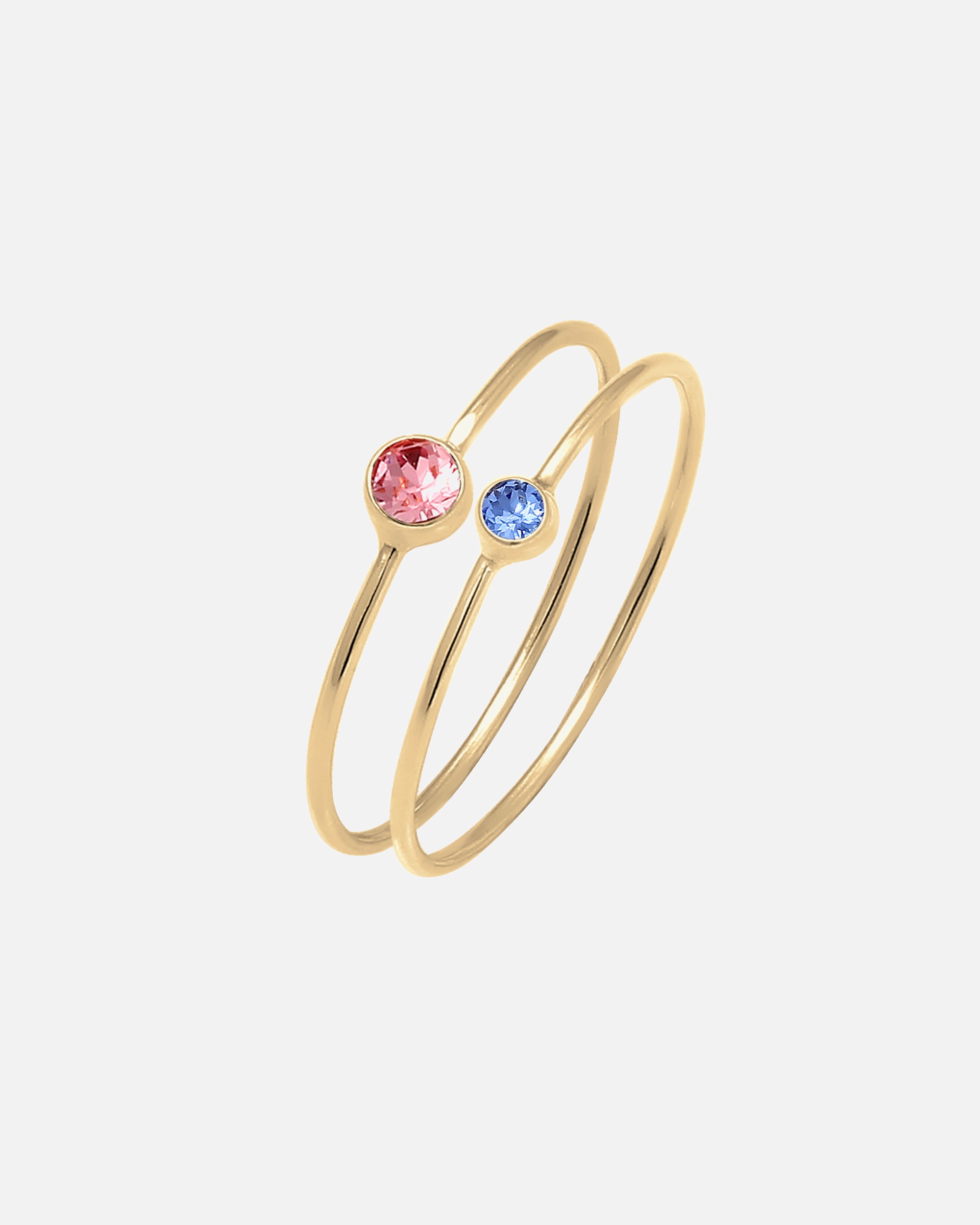 Ring für Weiblich Elli Set 925 Silber, mit Kristallen von Swarovski® 52