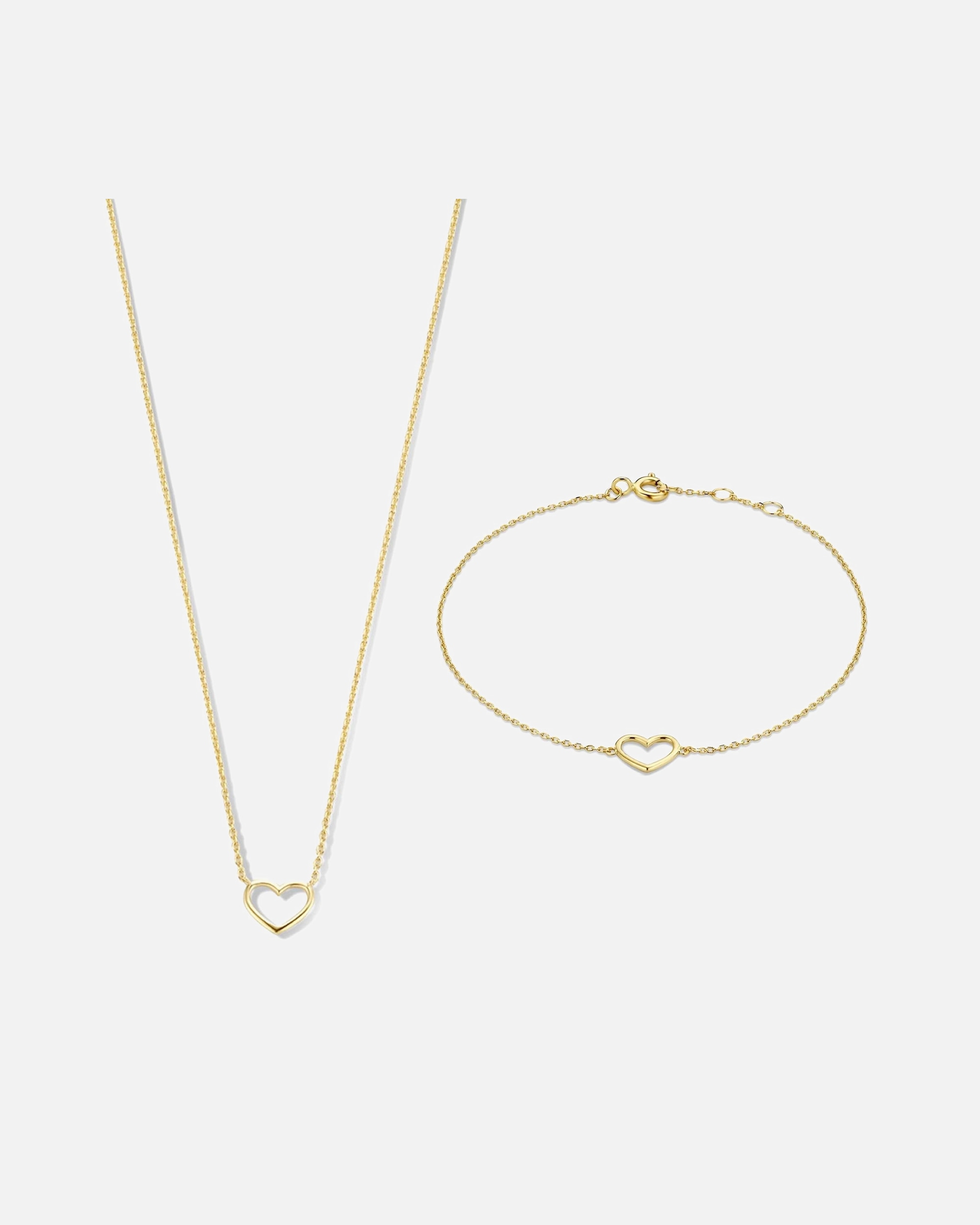 Schmuck für Weiblich Cadeau d'Isabel Geschenkset - 585 Gold / 14 Karat Gold 14 Karat Gold
