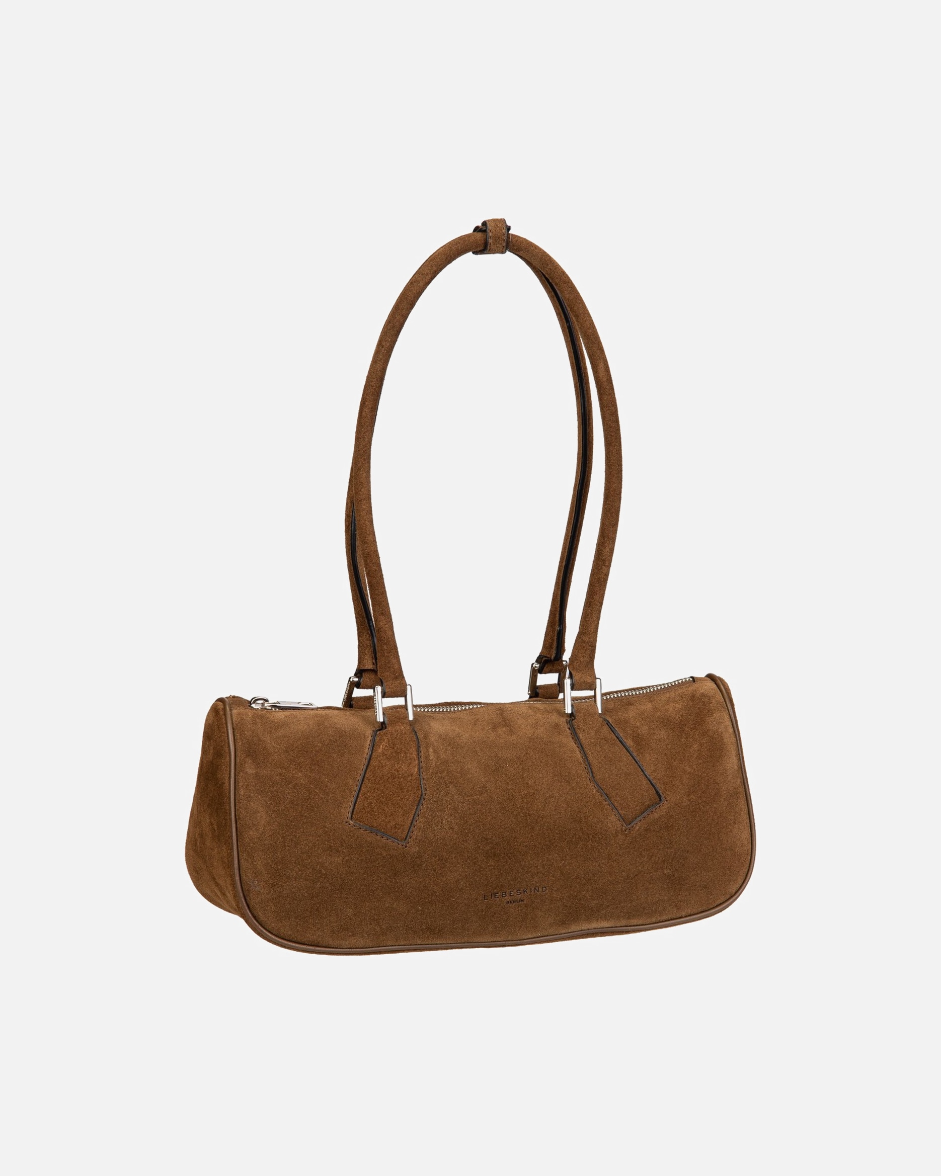 Handtasche für Weiblich Liebeskind Handtasche Cecile Satchel M Suede safari