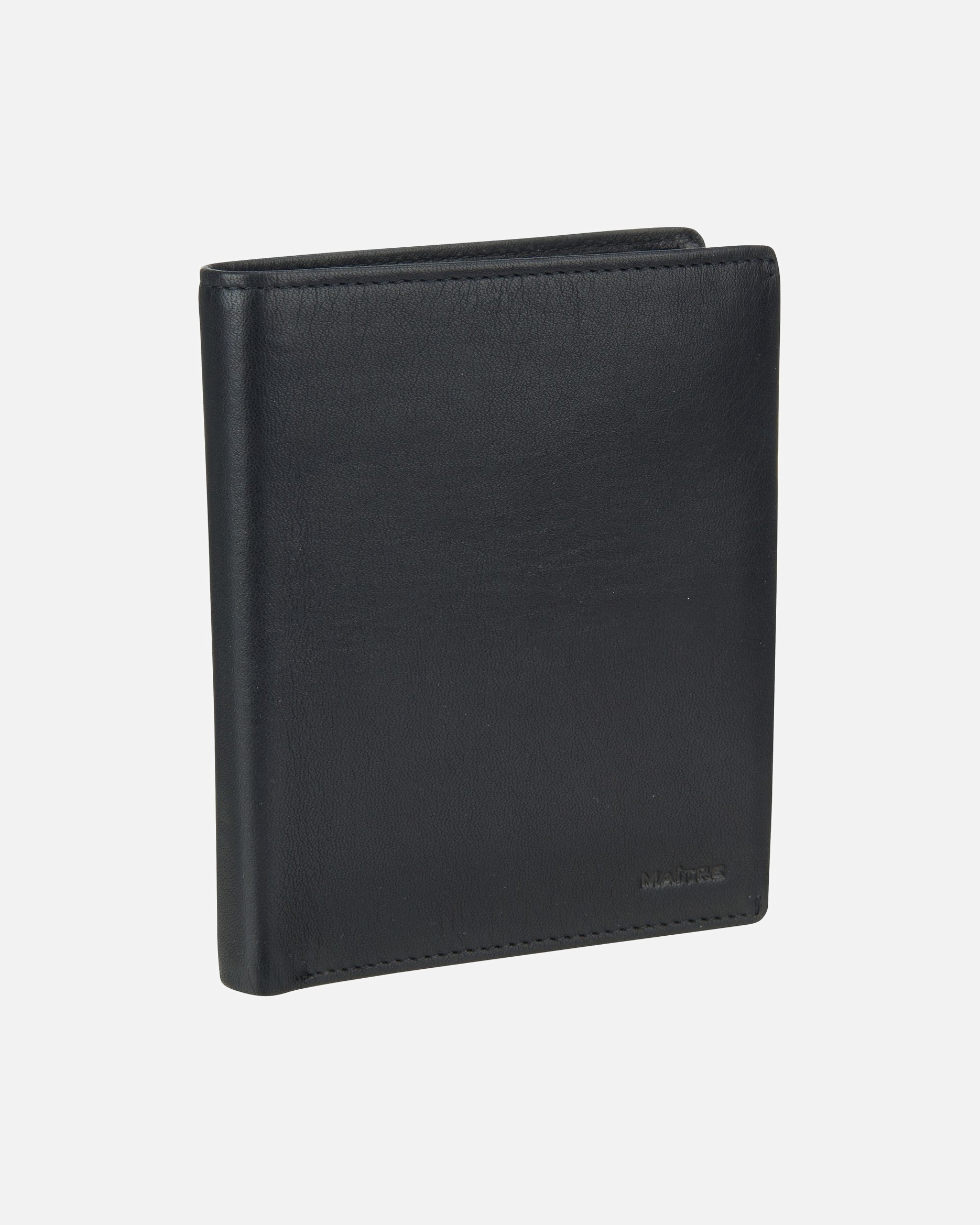 Portemonnaie für Männlich Maître Geldbörse F3 Heinbert Billfold V14 Black