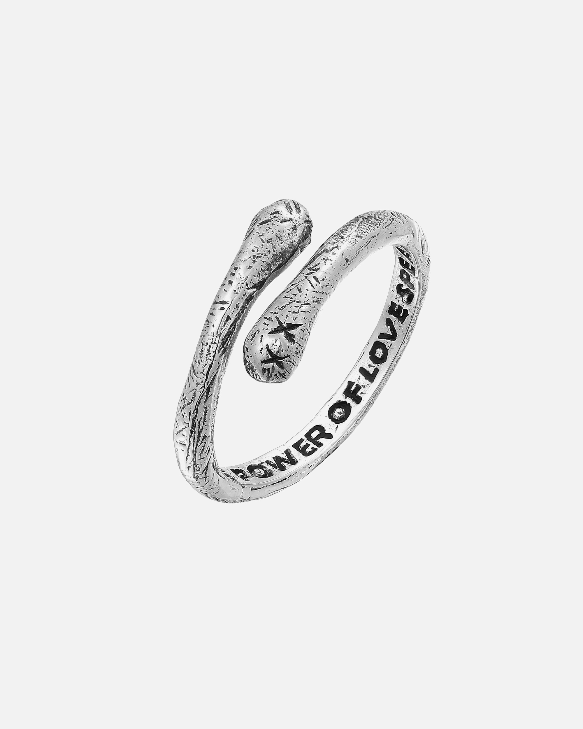Ring für Männlich Haze & Glory Default Brand Line Round and Round 925 Silber 66