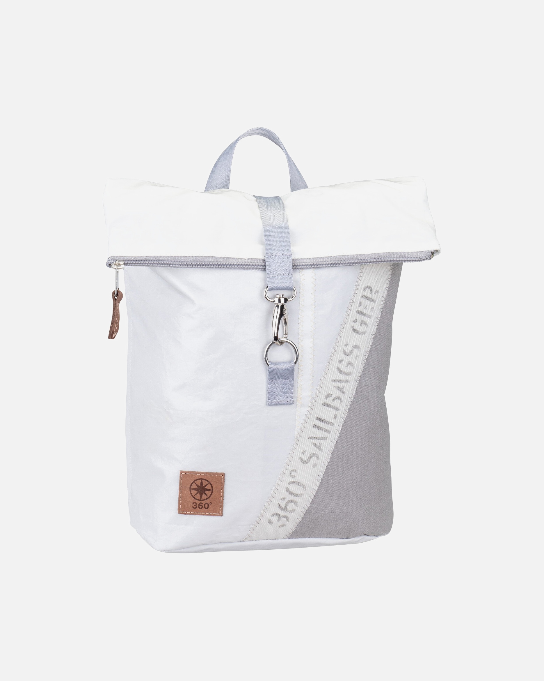 Rucksack für Unisex 360Grad Rucksack Möwe Stencil-Weiß/Grau