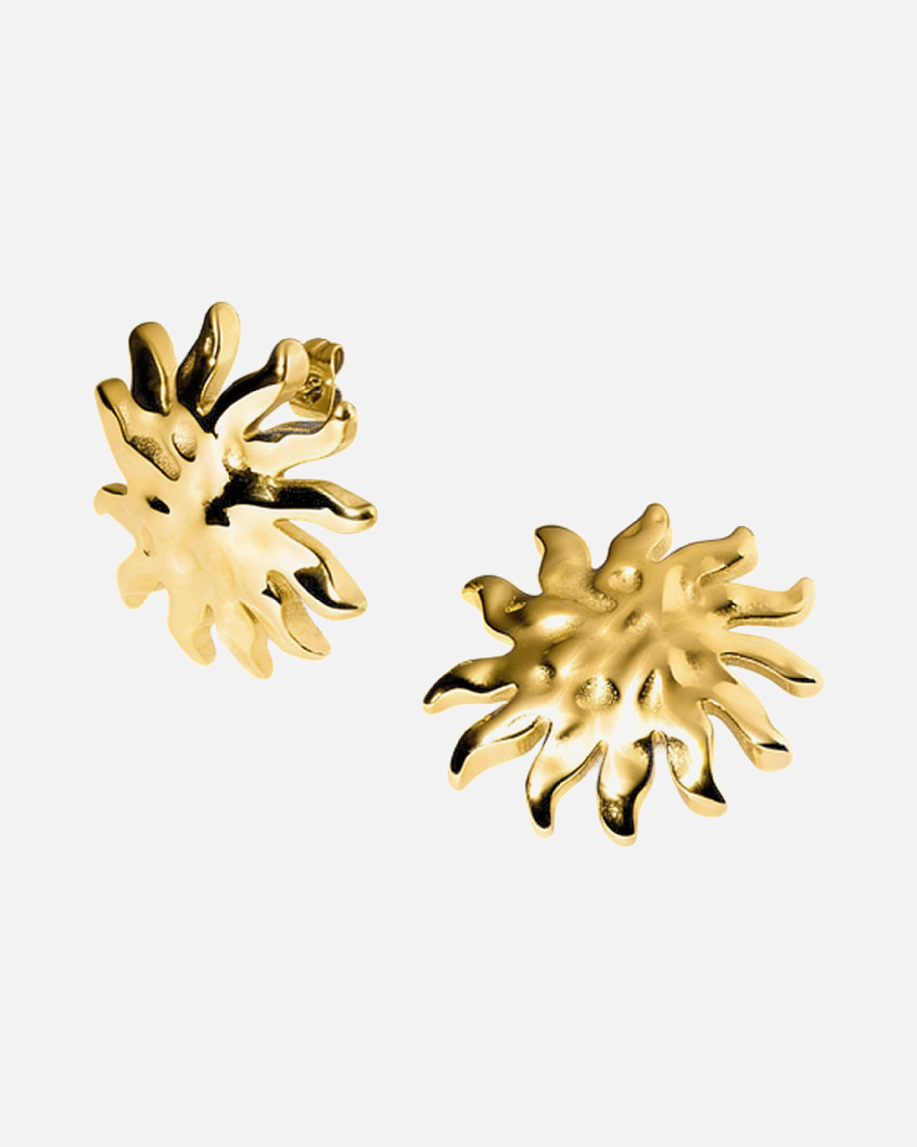 Ohrringe für Unisex Purelei Iconic Sun Ohrringe 100% Edelstahl Gold