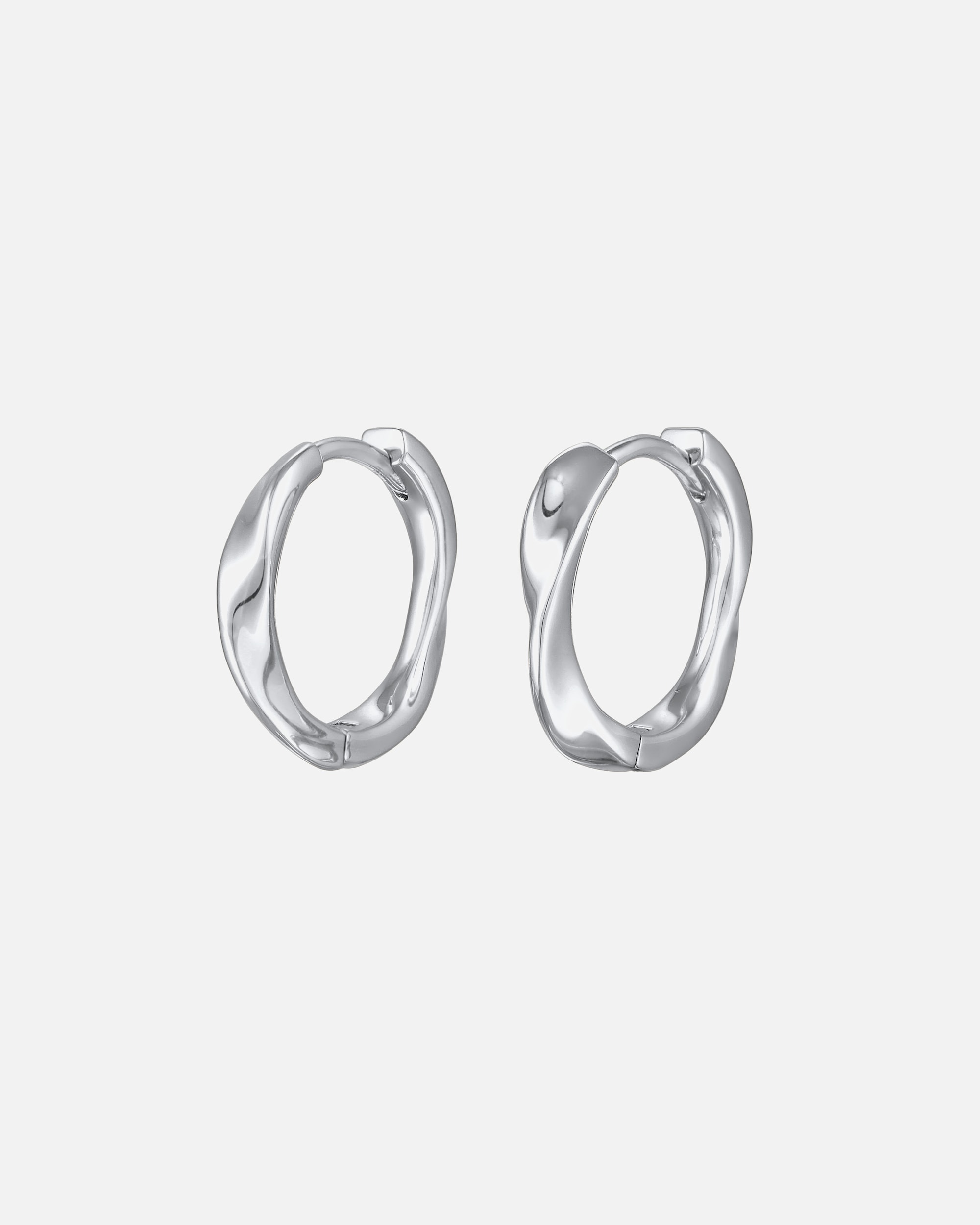 Ohrringe für Weiblich Elli Scharnier Creolen Damen Twisted Look goldfarben 1 Stück