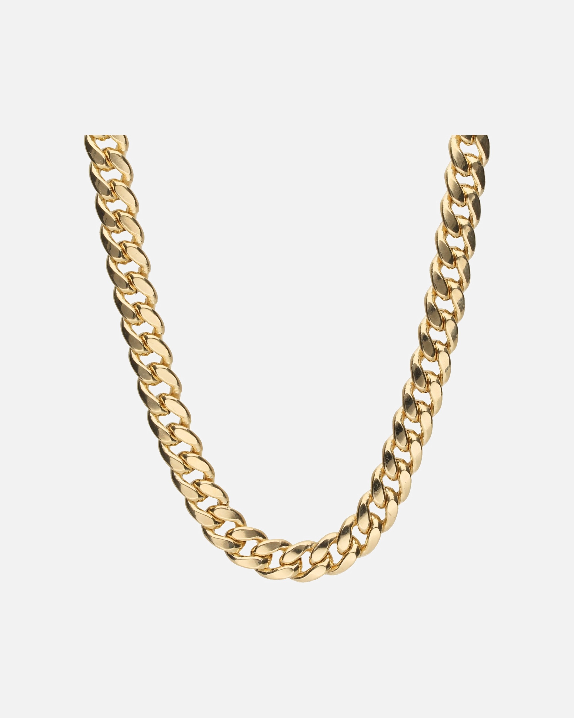 Halskette für Weiblich Luigi Merano Kette Panzerkette, teilmassiv, Gold 585 45 cm