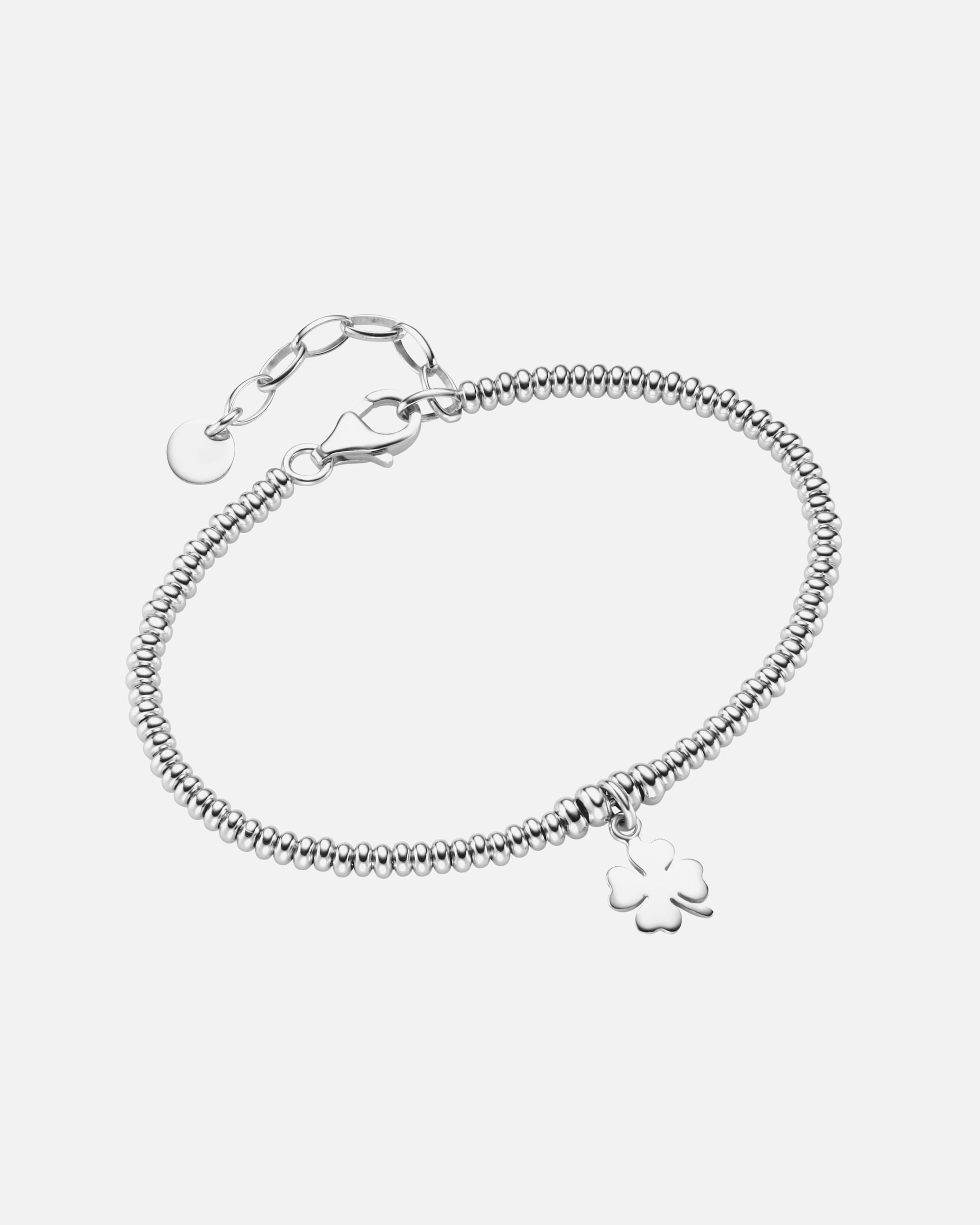 Armband für Weiblich Smart Jewel Armband Kleeblatt, Silber 925 19 cm