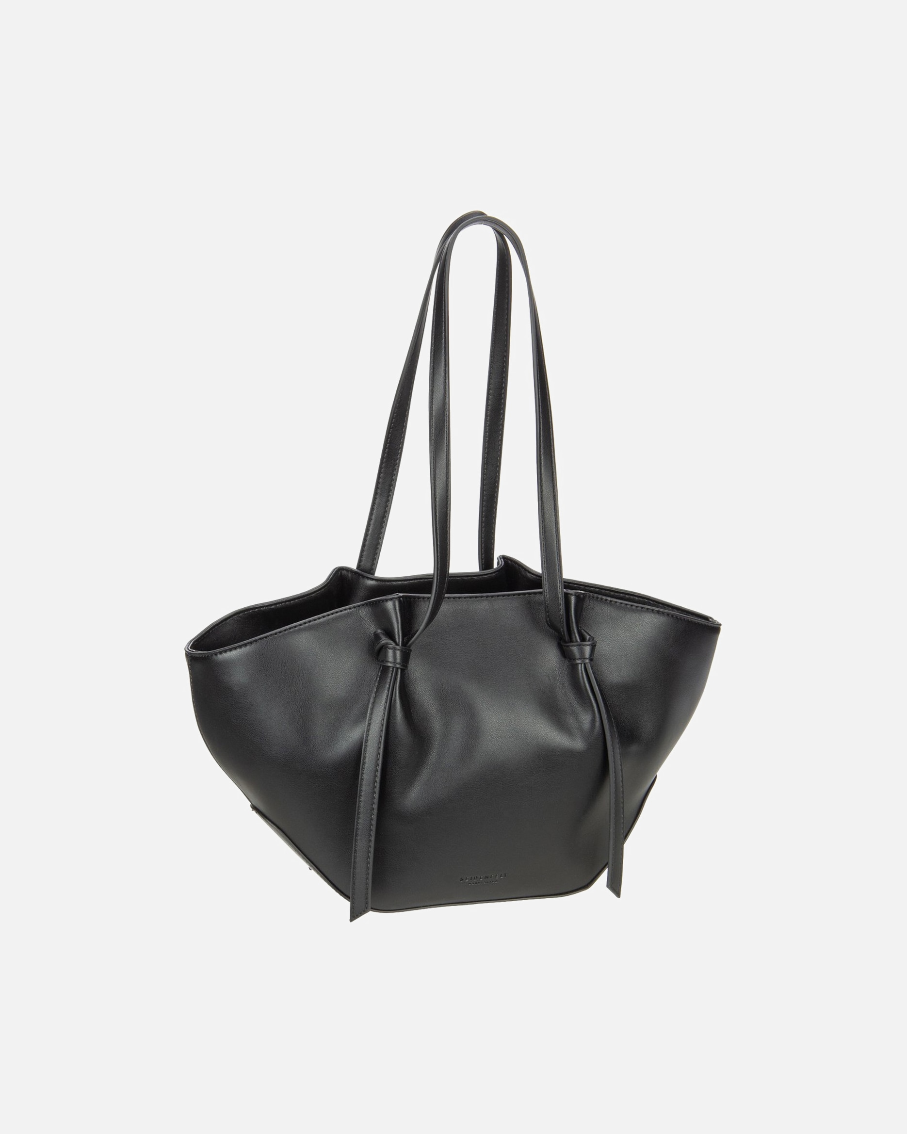 Umhängetasche für Unisex Seidenfelt Shopper Ryd Midi Shopper Black