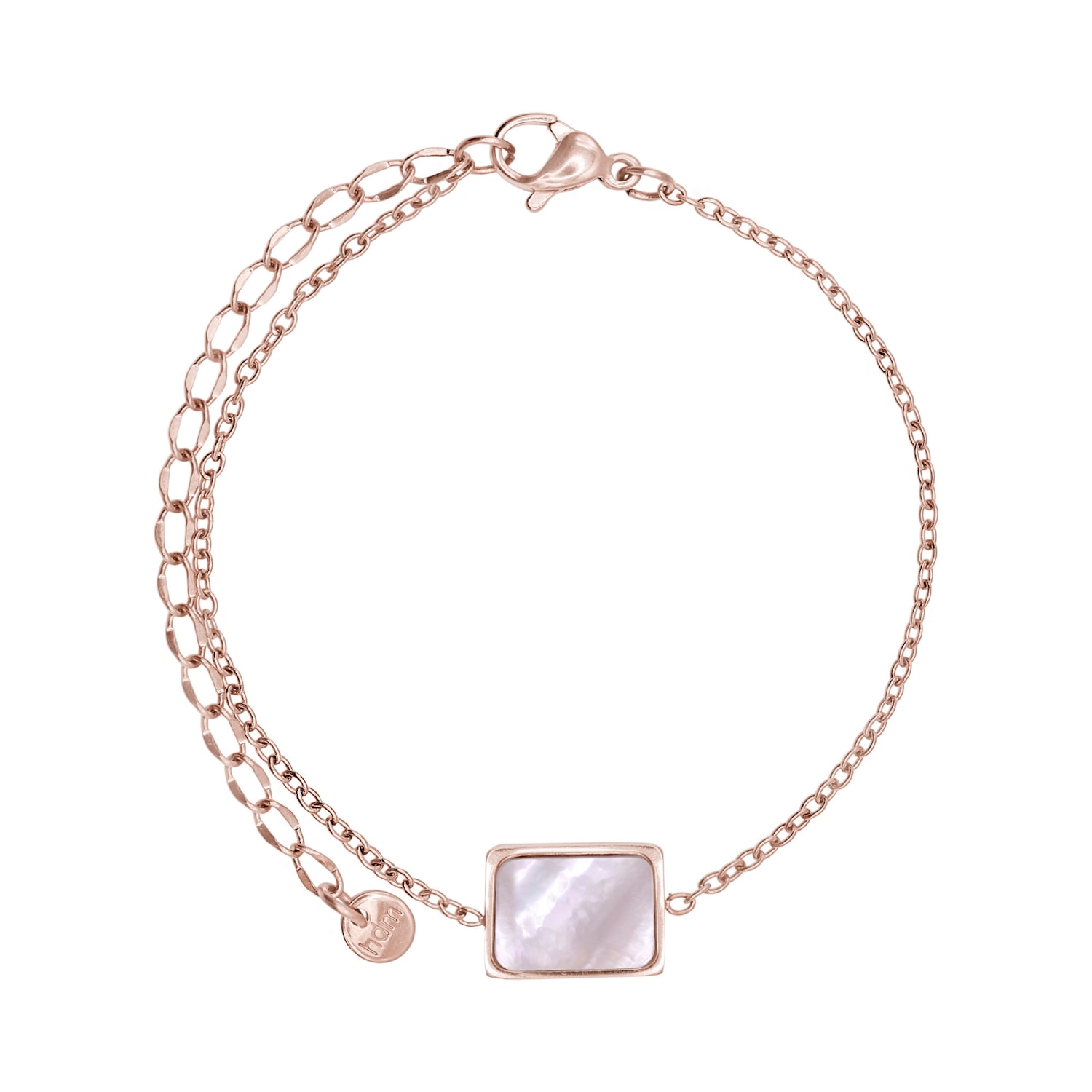 Rosegoldfarben