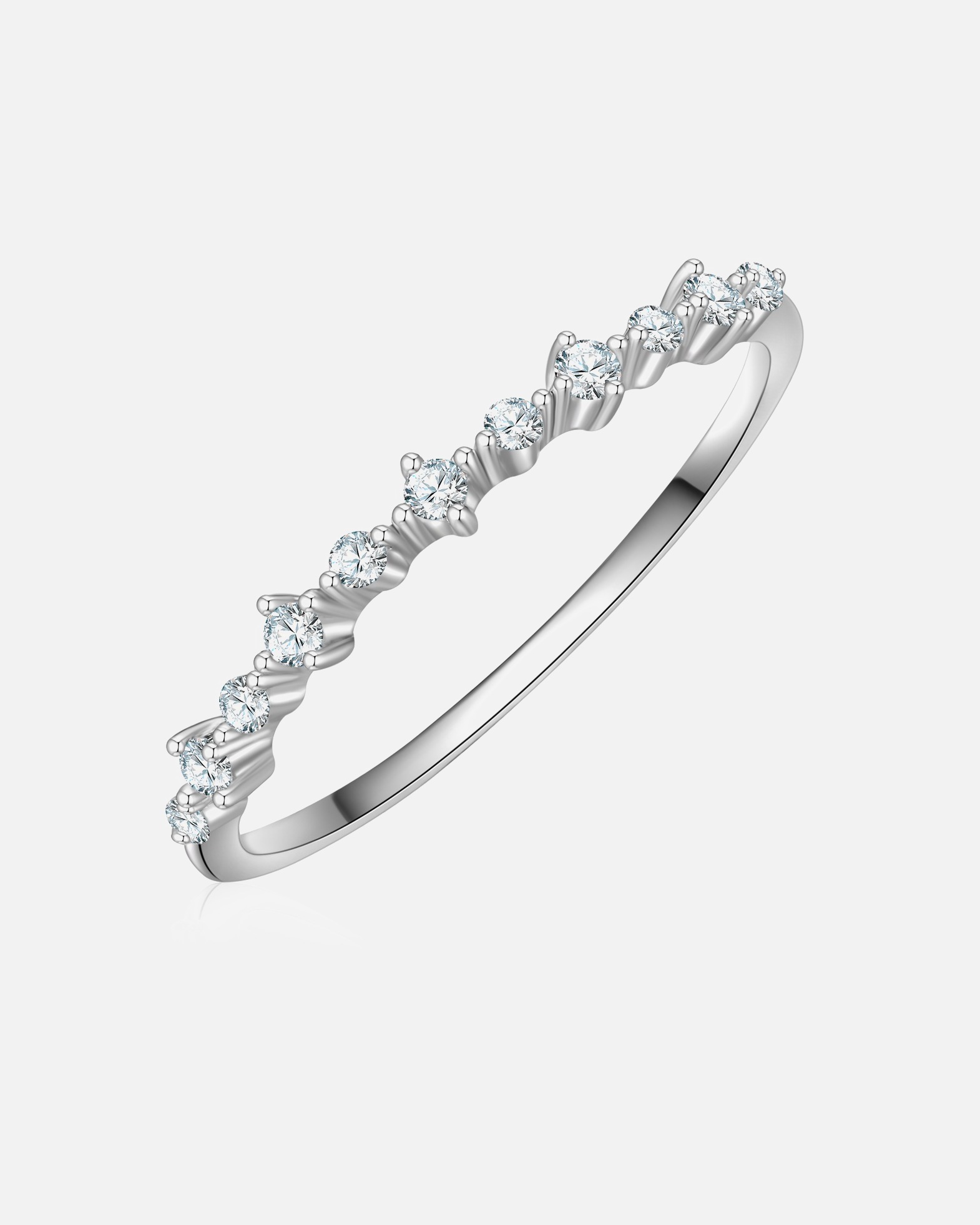 Ring für Weiblich Glanzstücke München Ring aus Sterling Silber in silber mit Zirkonia 58