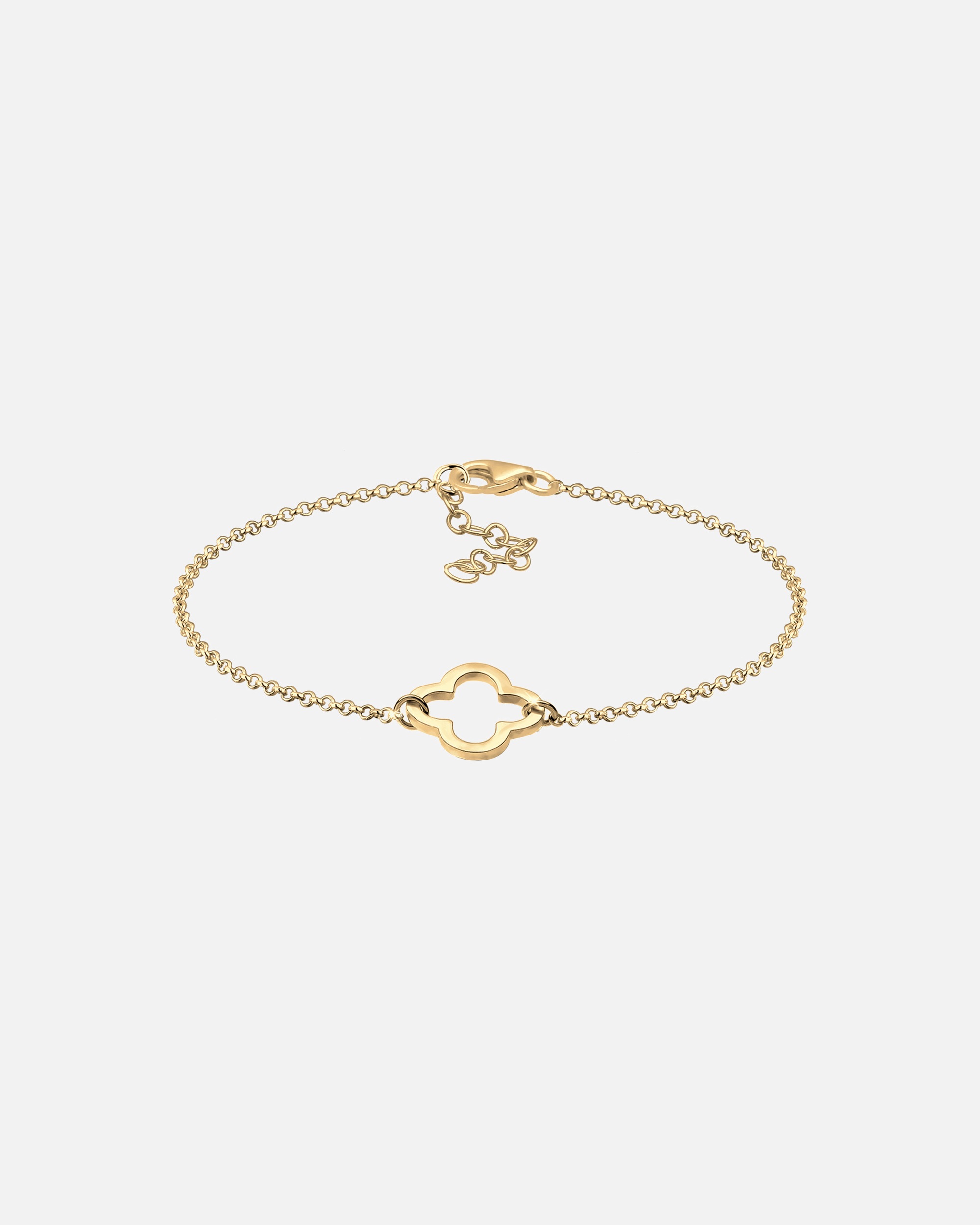 Armband für Weiblich Elli Kleeblatt Symbol Glück Trend Talisman 925 Silber 1 Stück