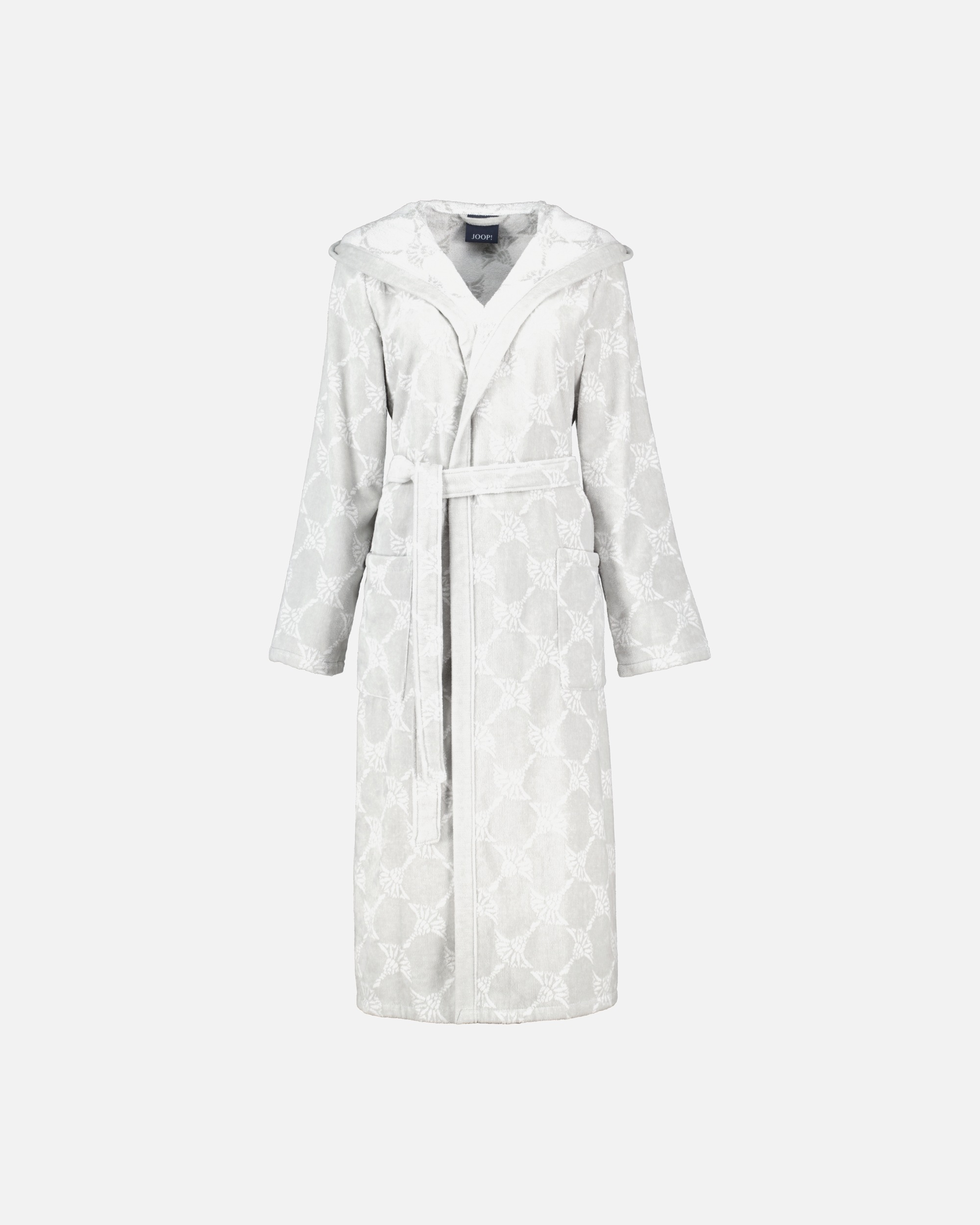 Bademantel für Weiblich JOOP! JOOP! Bademäntel Damen Kapuze Cornflower 1646 silber - 76 1 Stück
