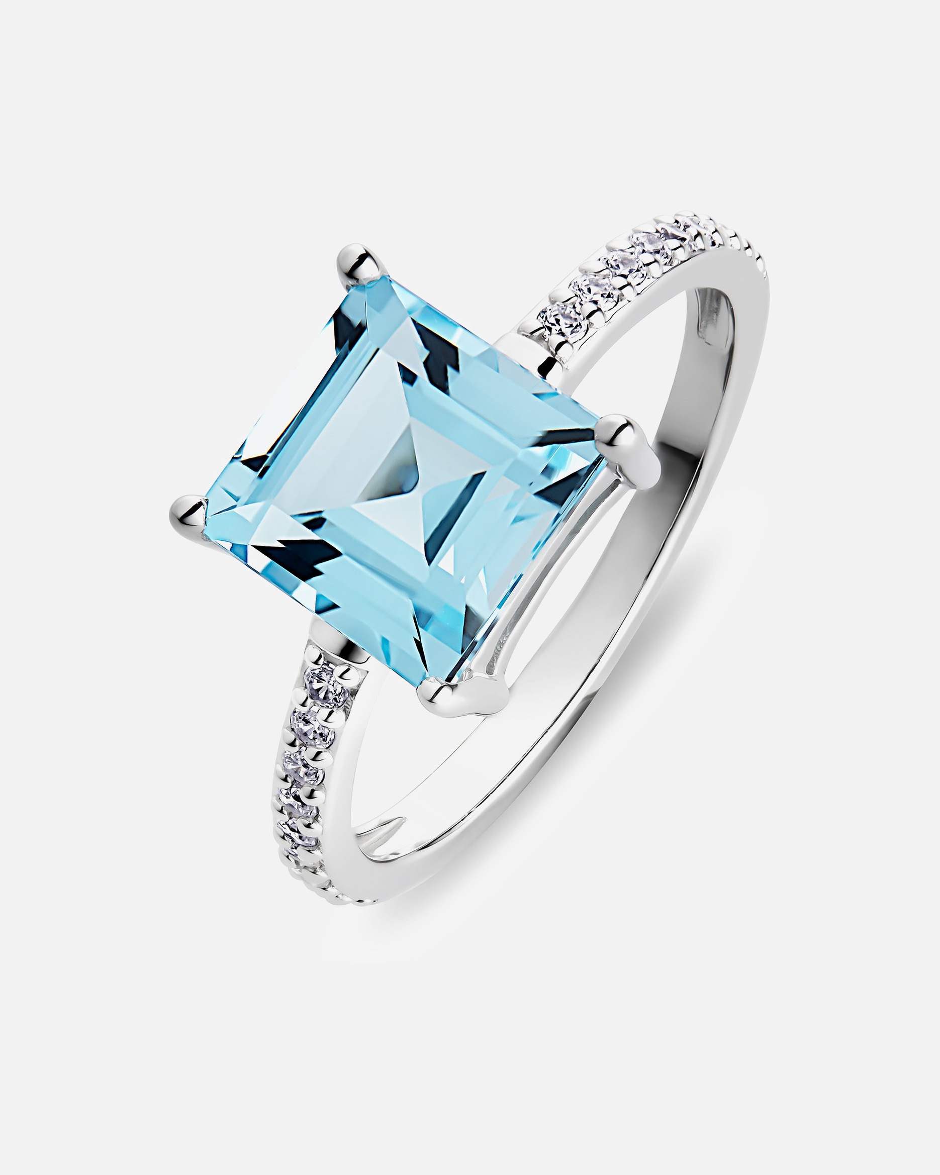 Ring für Weiblich CHRIST Damenring 585er Weißgold 58