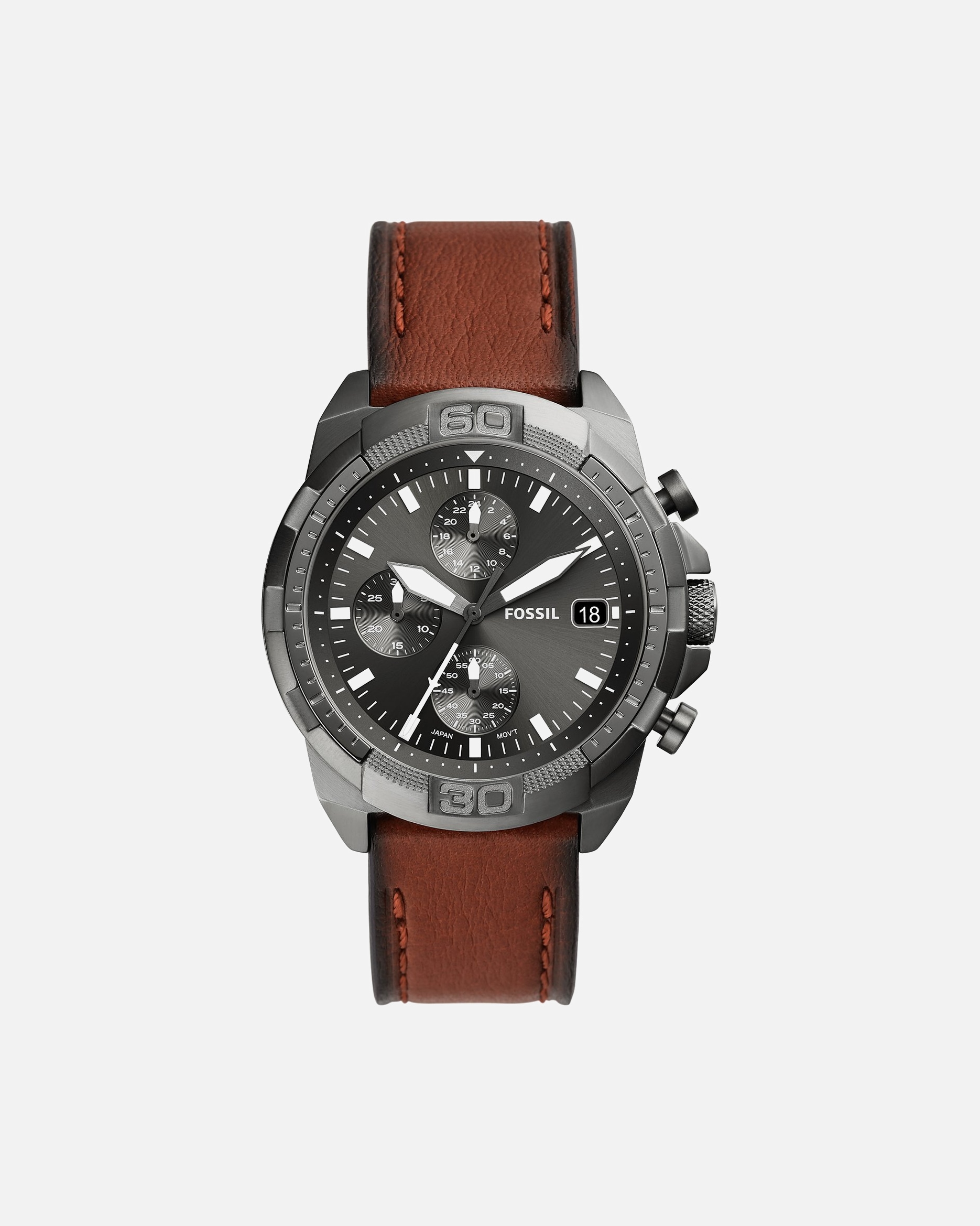 Uhr für Männlich Fossil Chronograph Edelstahl 1 Stück