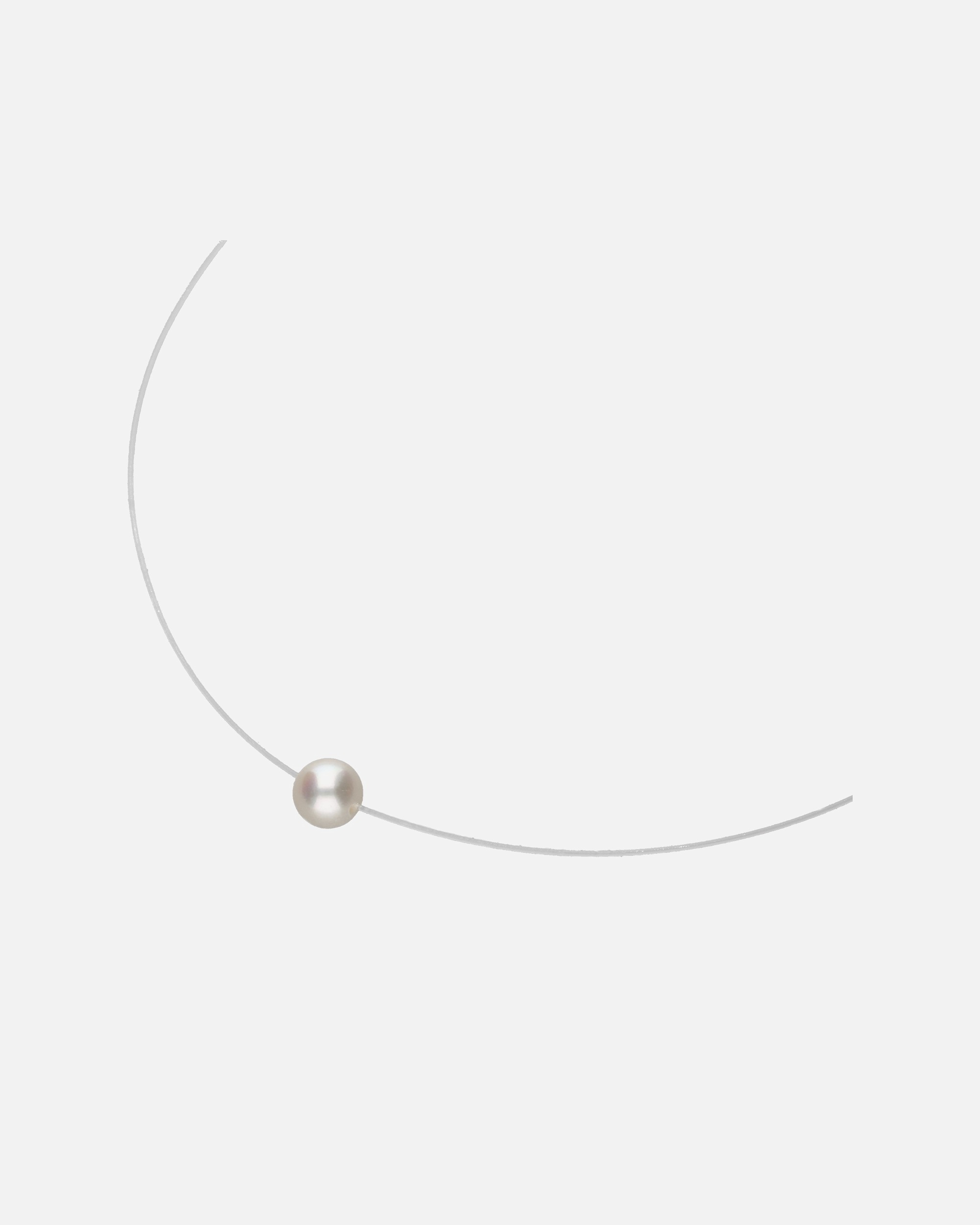 Halskette für Weiblich Smart Jewel Collier schwebende Perle, Silber 925 45 cm