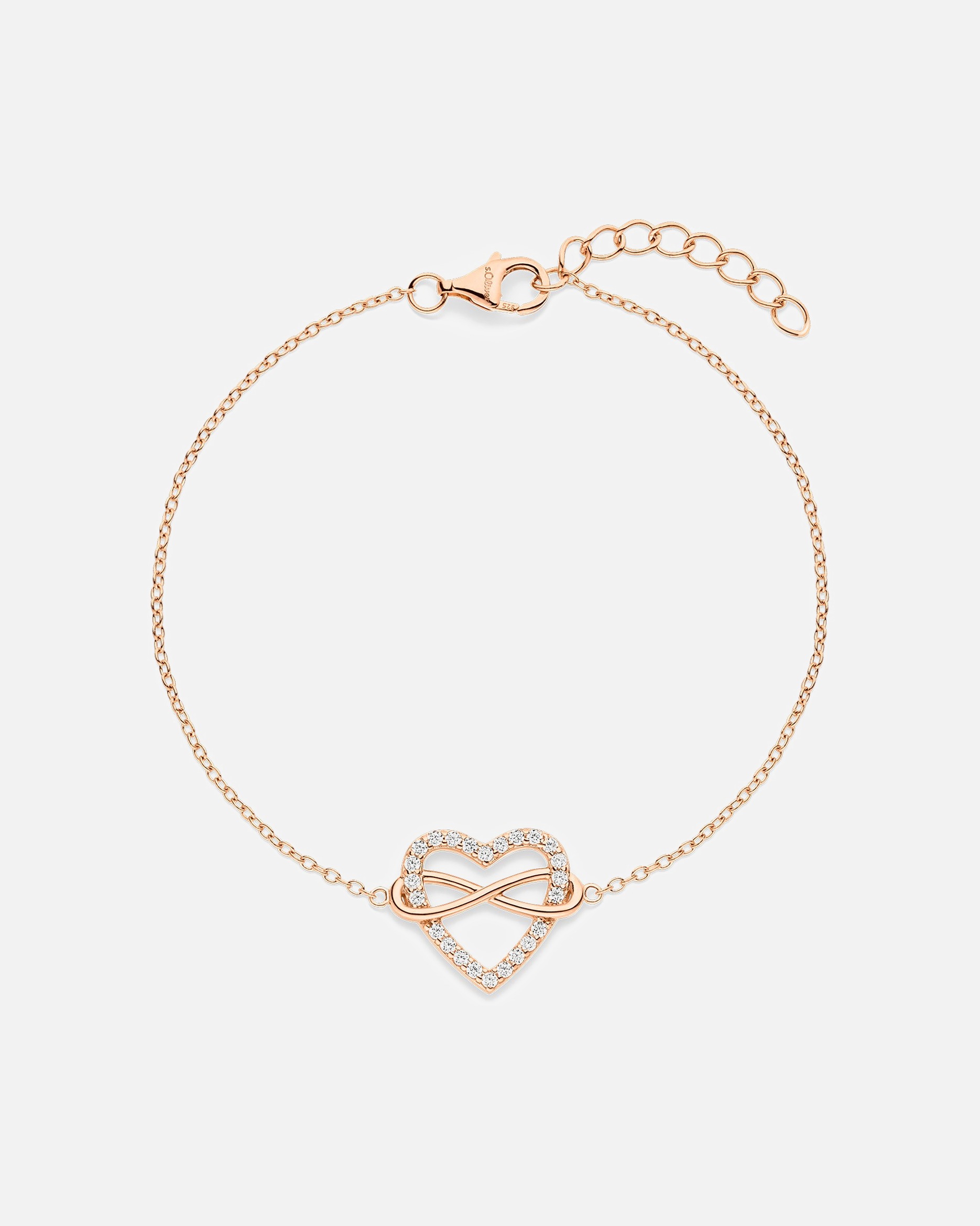 Armband für Weiblich s.Oliver Armband 925er Silber roségold, silber