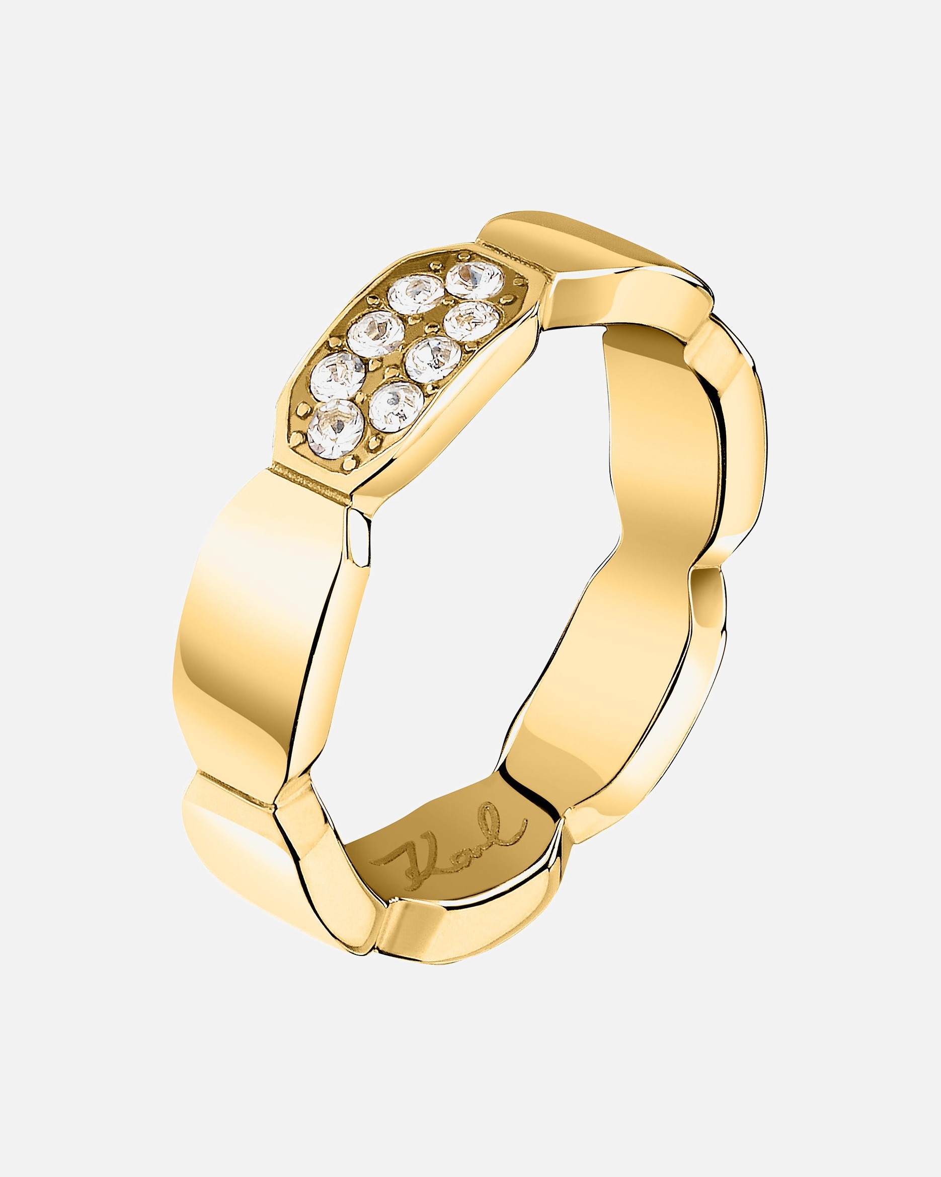 Ring für Weiblich Karl Lagerfeld Damenring Edelstahl 52