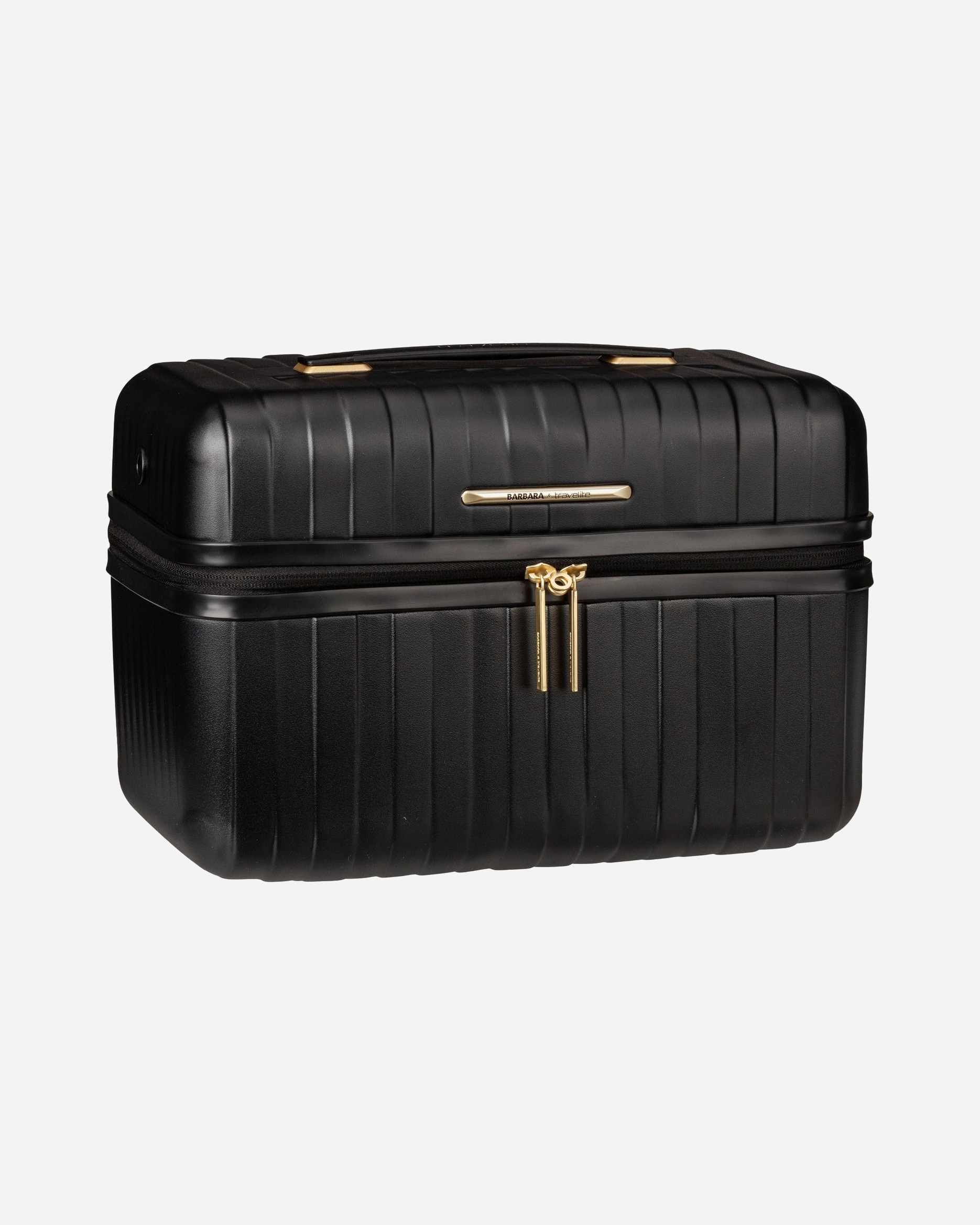 Kosmetiktasche für Weiblich Travelite Kosmetiktasche Barbara Novelty Beauty Case Black