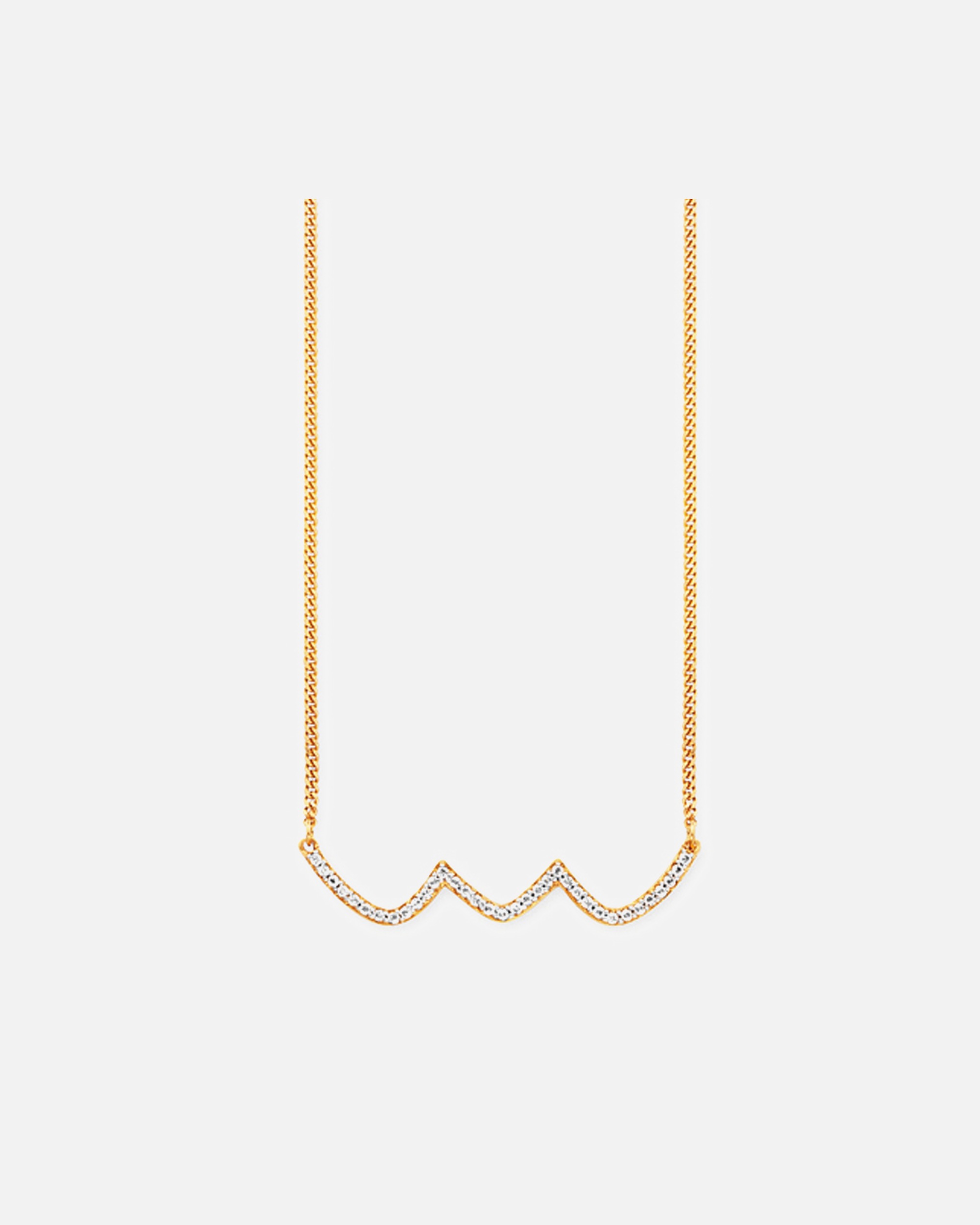 Kette für Weiblich caï Collier 925/- Sterling Silber Topas 0,132ct 42+3cm