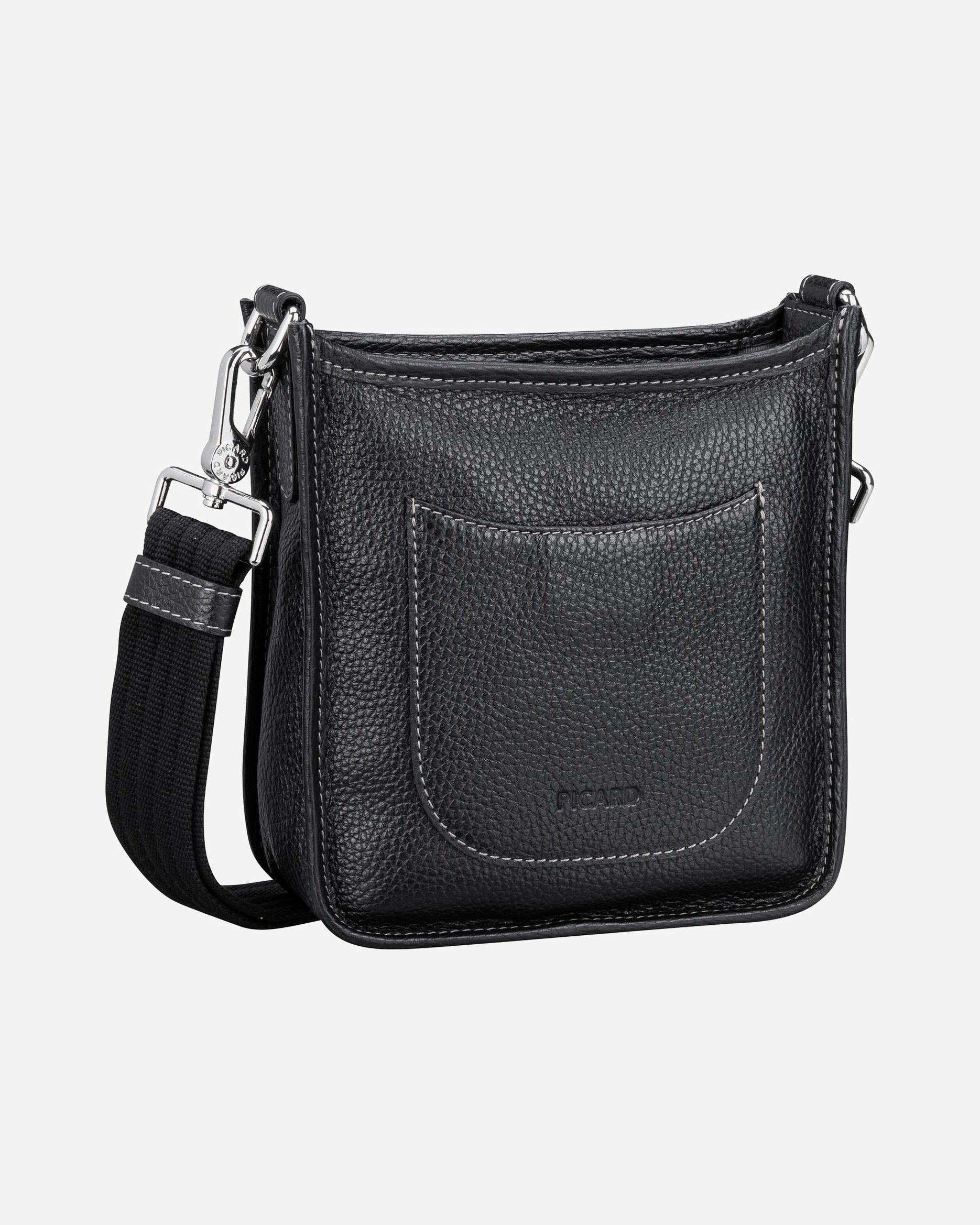Tasche für Unisex Picard Schultertasche Kronberg Schwarz