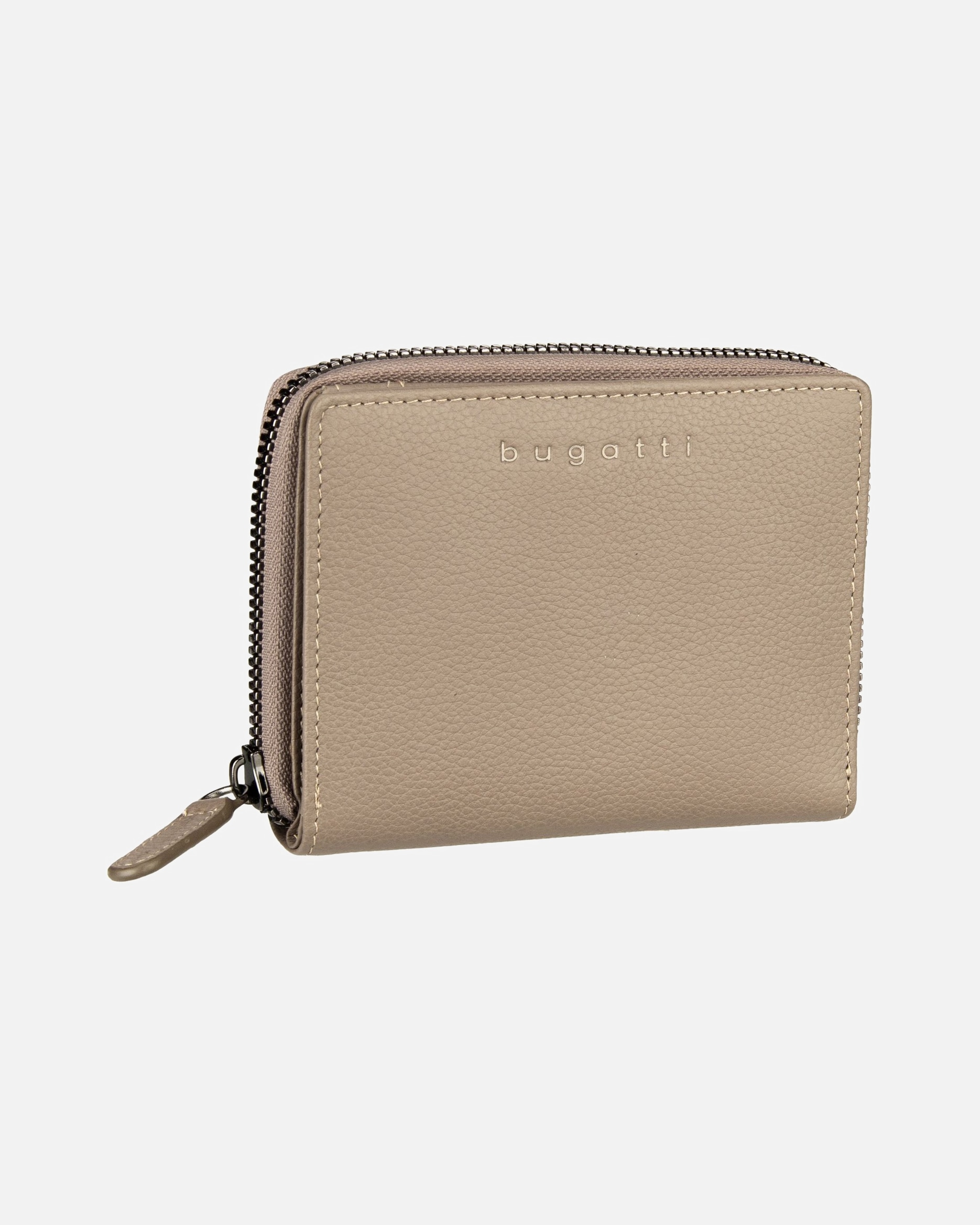 Portemonnaie für Weiblich Bugatti Geldbörse Mira Zip Taupe