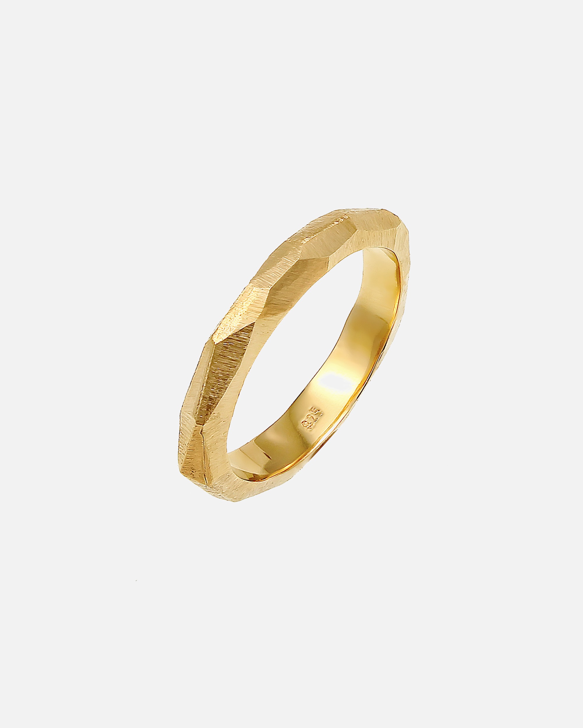 Ring für Weiblich Elli PREMIUM Paarring Trauring Hochzeit Brushed 925 Silber 52