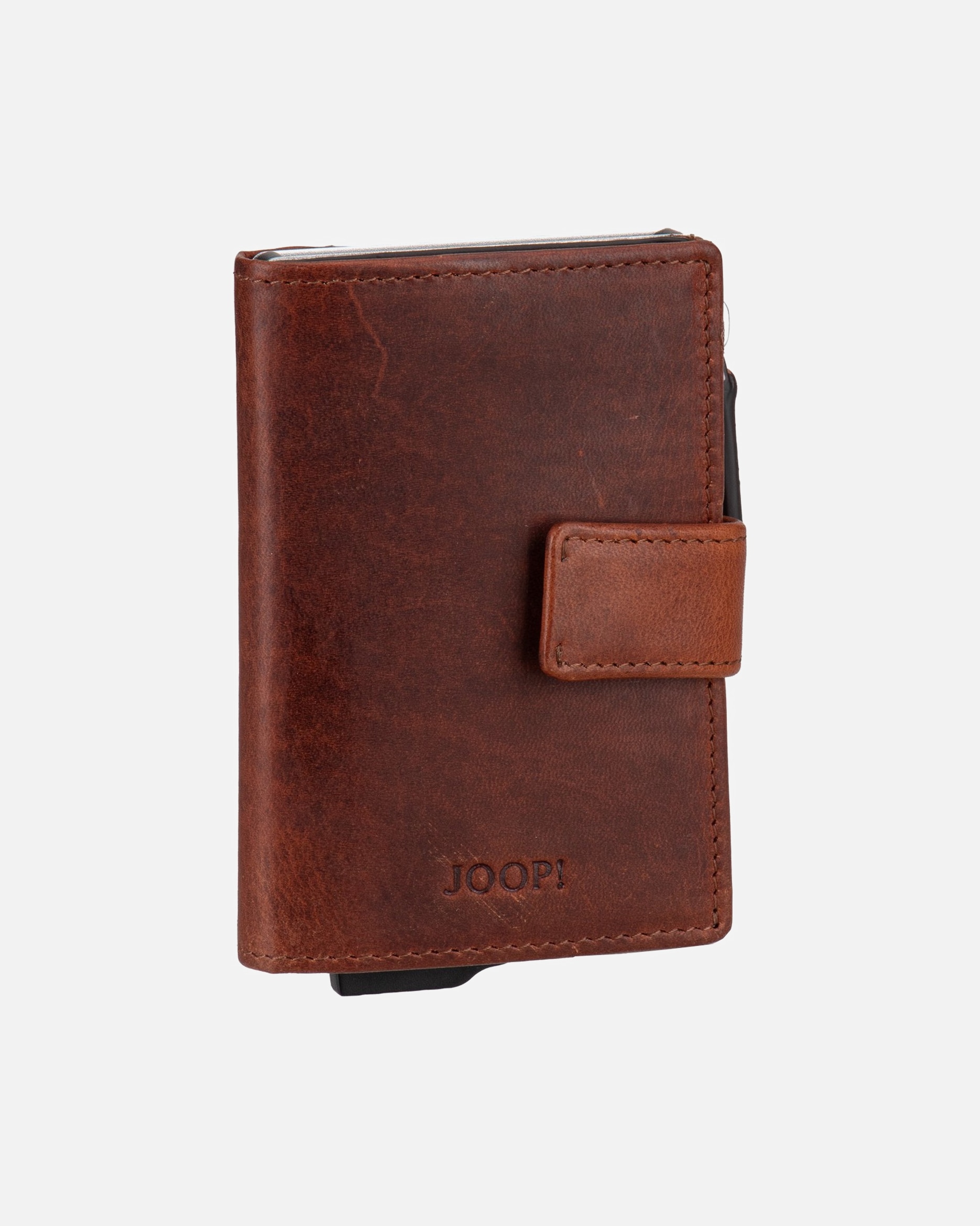 Portemonnaie für Männlich JOOP! Geldbörse Cerratano C-Four E-Cage SV8 Cognac