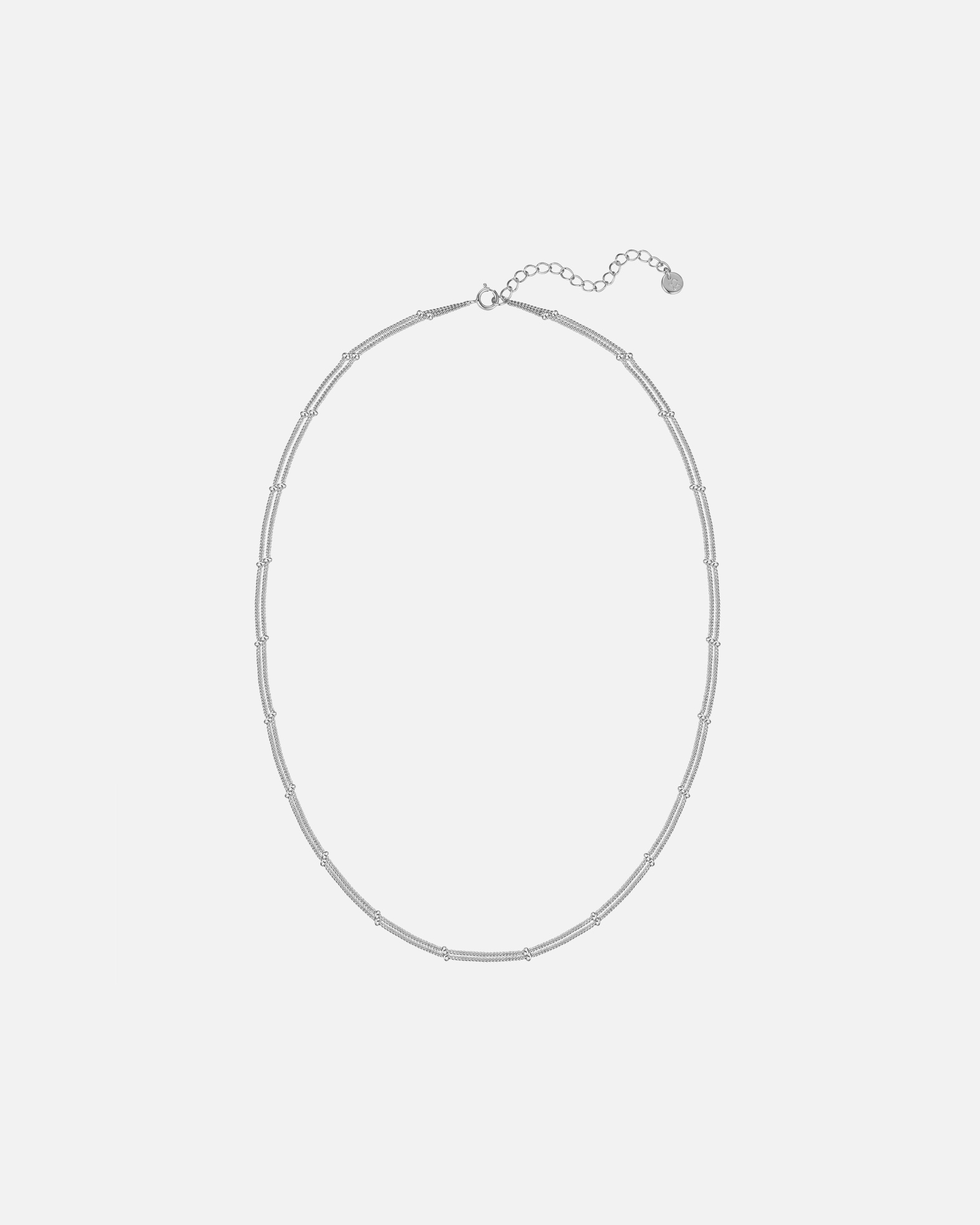 Halskette für Weiblich Glanzstücke München Halskette aus Sterling Silber in silber 40,0 cm Basiskette + 5,0 cm Verlängerung