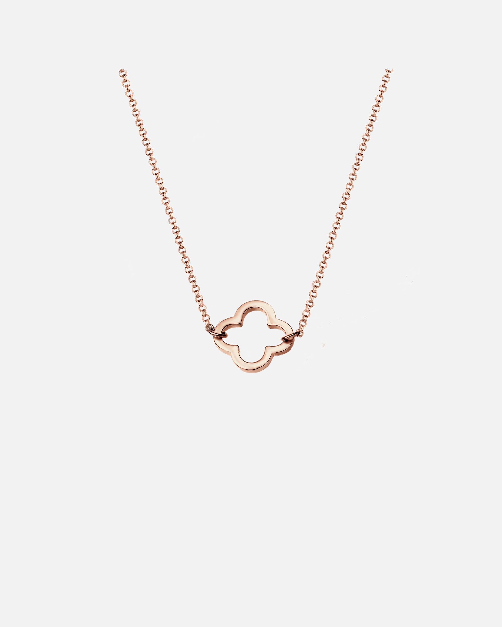 Halskette für Weiblich Elli Kleeblatt Glücksbringer Filigran Trend 925 Sterling Silber 1 Stück