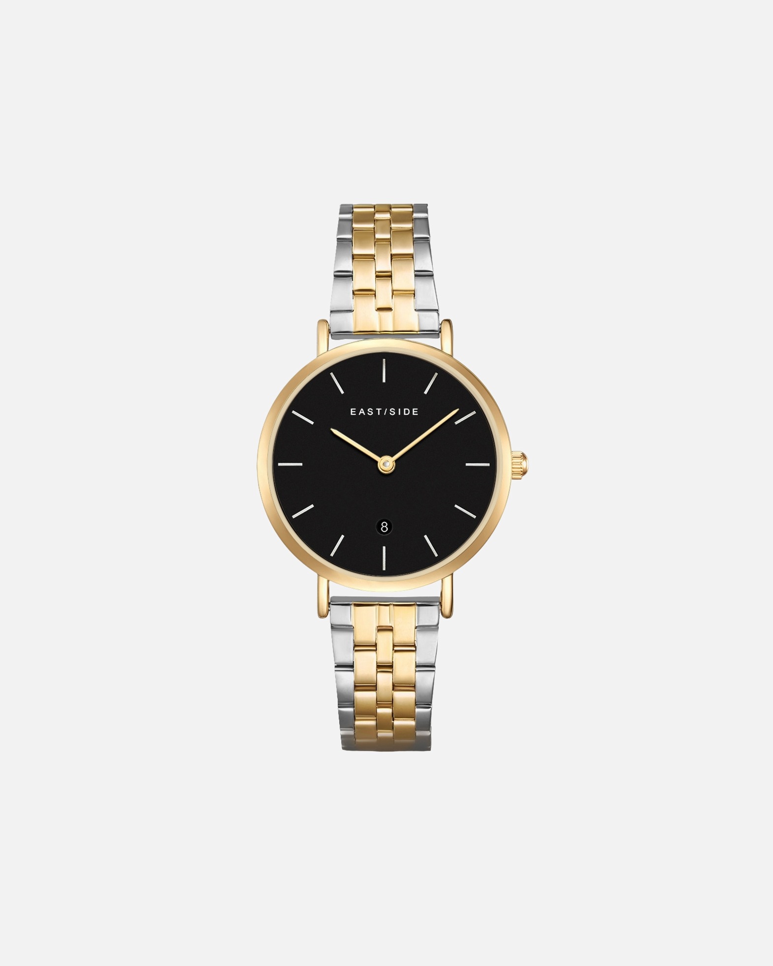 Uhr für Weiblich Quarzuhr Bloomfield in Gelbgold Edelstahl in Silber/Gelbgold 1 Stück